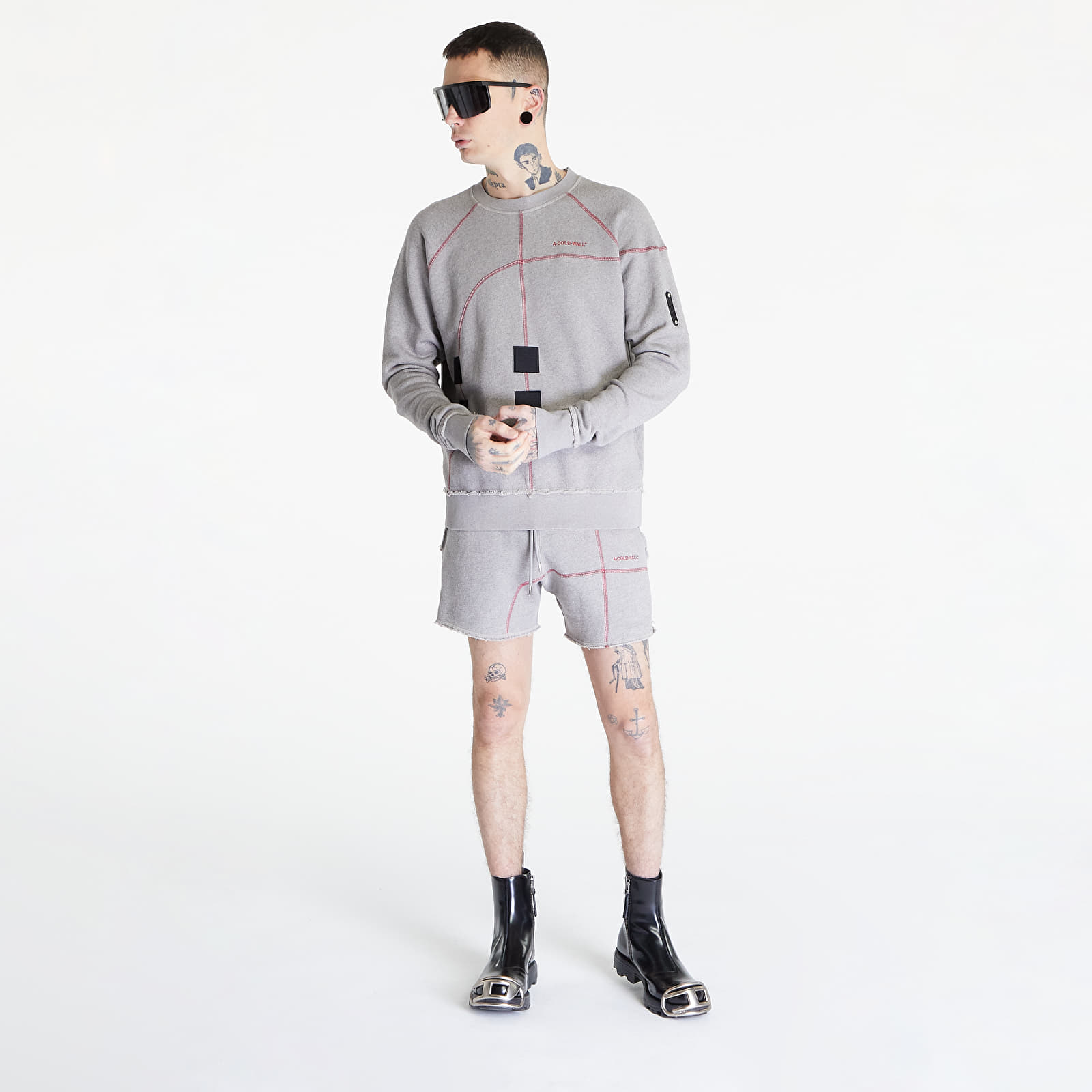 Hoodies and sweatshirts  A-COLD-WALL* Intersect Crewneck Cement