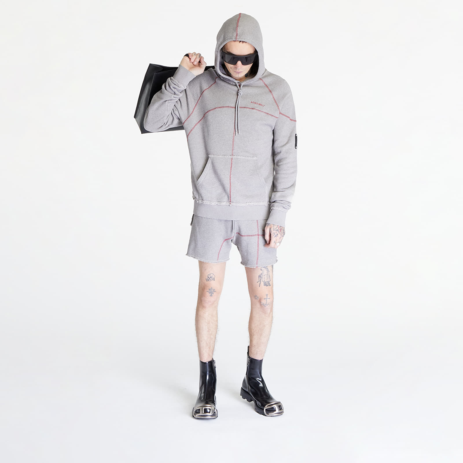 Hoodies and sweatshirts  A-COLD-WALL* Intersect Hoodie Cement
