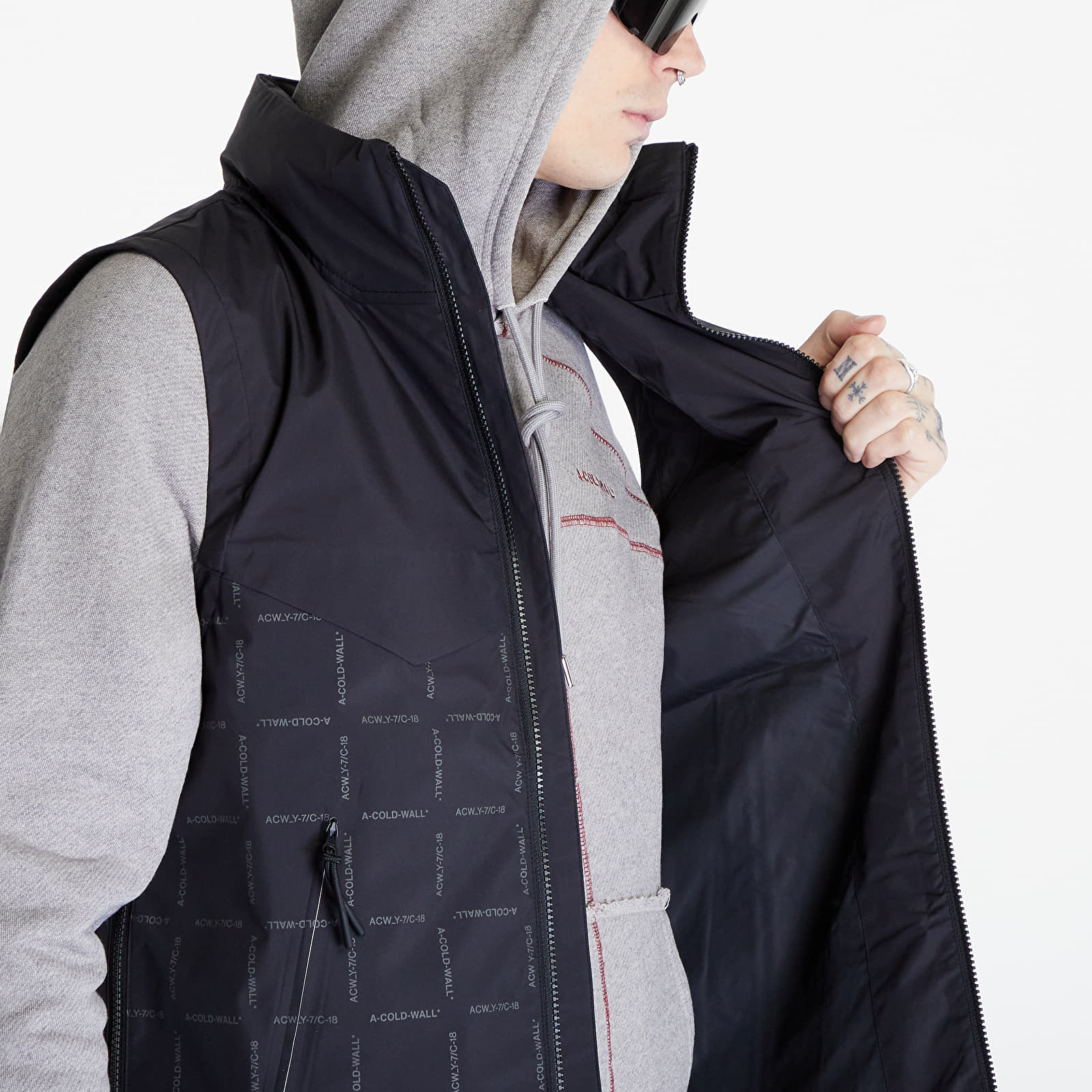 Vests A-COLD-WALL* Grisdale Storm Gilet Vest Black