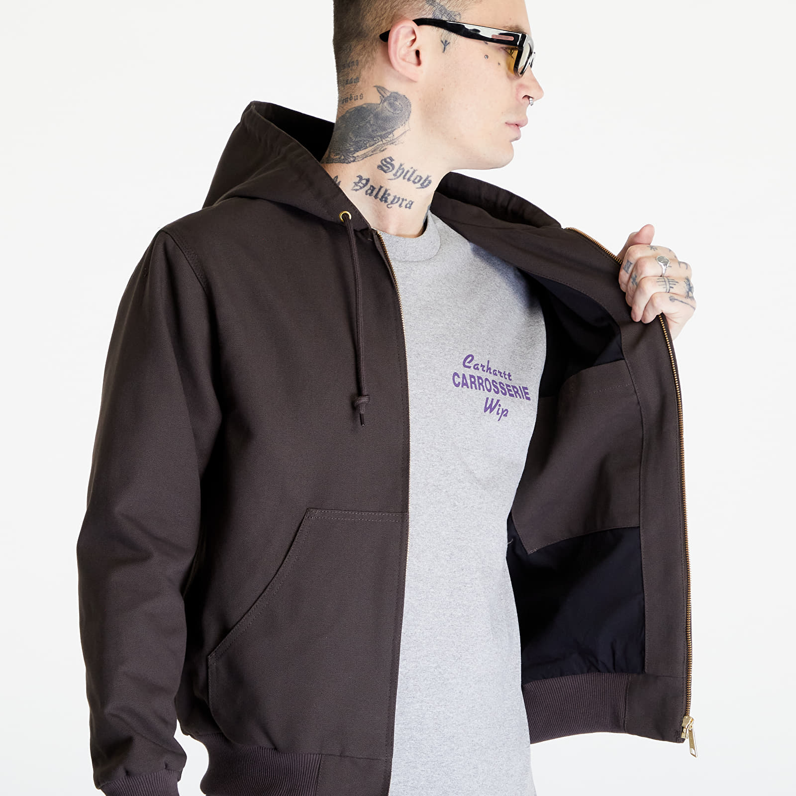 Kurtki Carhartt WIP Active Jacket UNISEX Tobacco Rigid