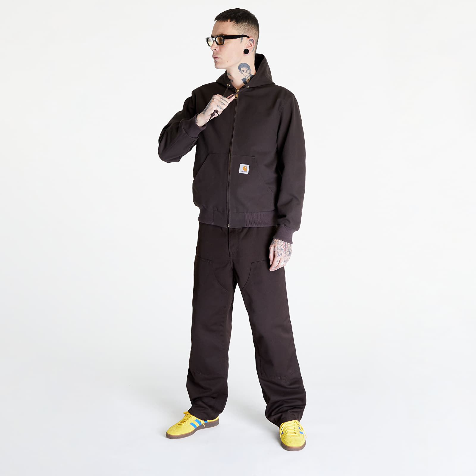 Kurtki Carhartt WIP Active Jacket UNISEX Tobacco Rigid