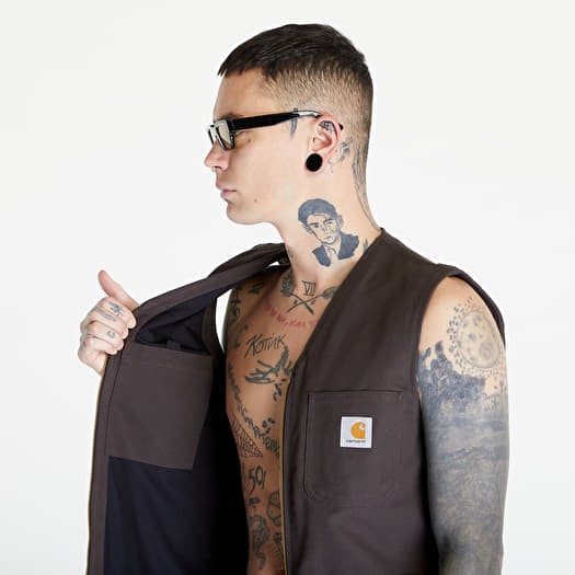 Carhartt top vest tobacco