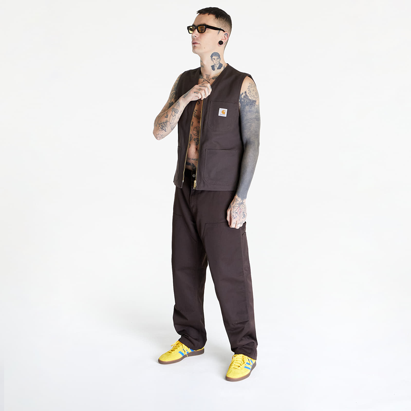 Veste Carhartt WIP Arbor Vest UNISEX Tobacco Rigid