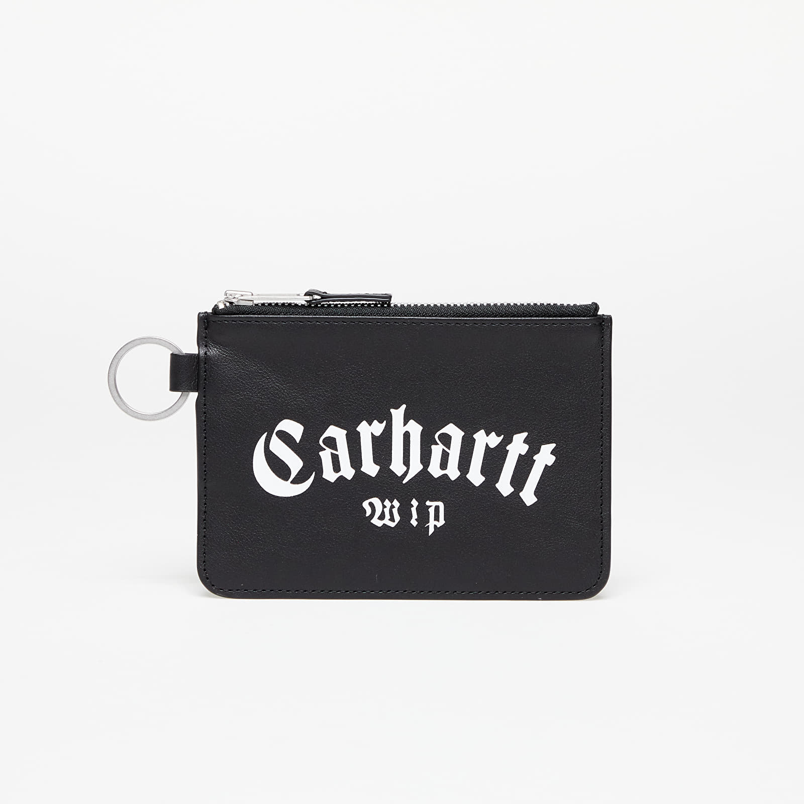 Portofele Carhartt WIP Onyx Zip Wallet Black/ White