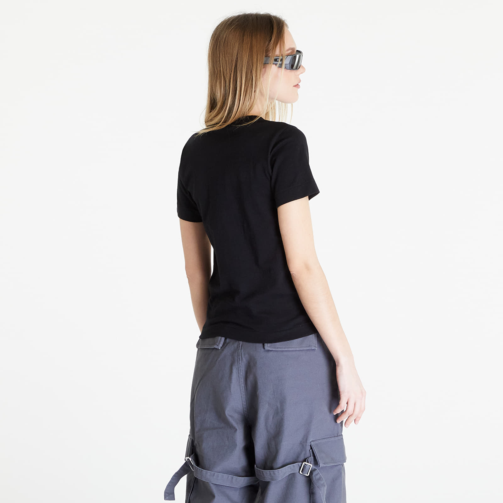 T-Shirts Comme des Garçons PLAY Heart Logo Short Sleeve Tee Black