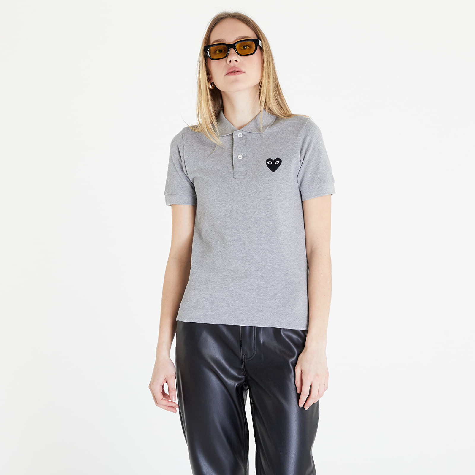 COMME des GARCONS Play Heart Logo Polo Tee