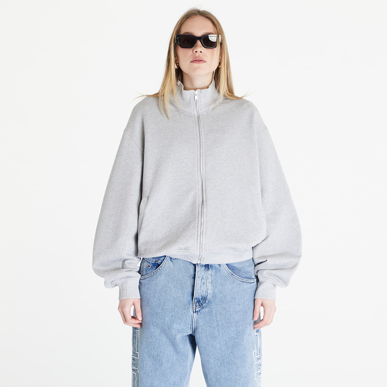Kapucnis pulóverek és pulcsik Ambush Graphic Tracksuit Sweatshirt UNISEX Light Grey Blanc