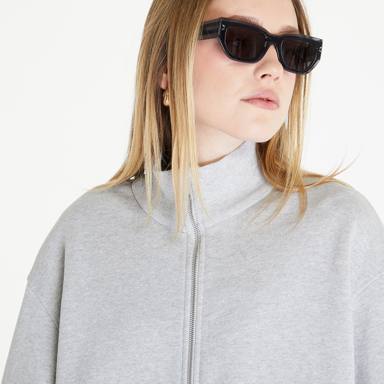 Kapucnis pulóverek és pulcsik Ambush Graphic Tracksuit Sweatshirt UNISEX Light Grey Blanc