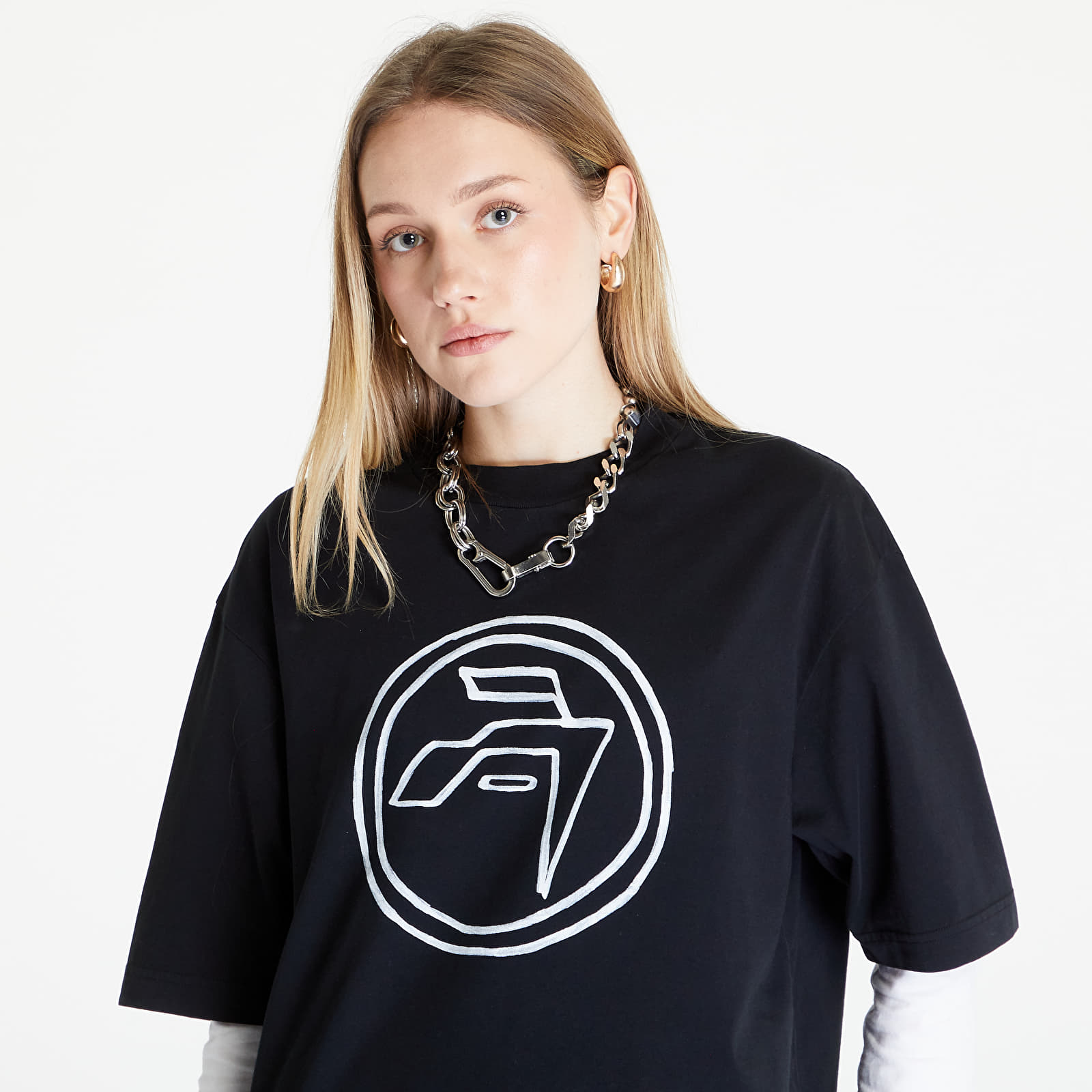 Trička Ambush Emblem T-Shirt UNISEX Tap Shoe Blanc