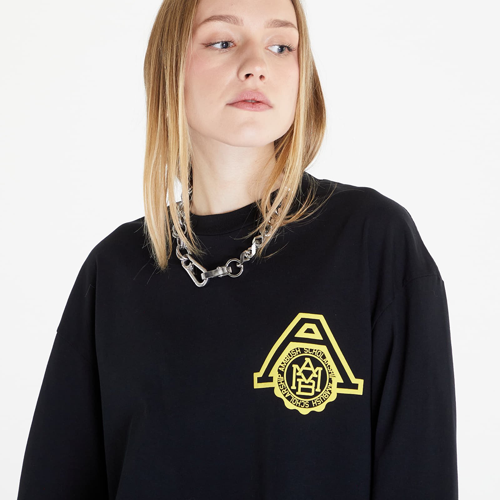 Μπλούζες Ambush Scholarship Longsleeve T-Shirt UNISEX Tap Shoe Yellow