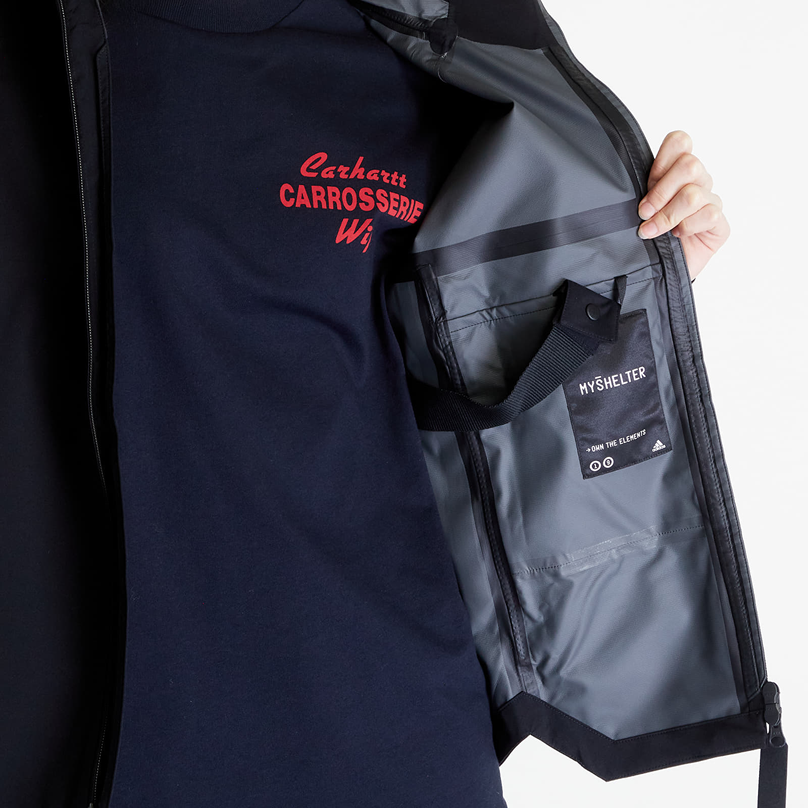 Raincoats adidas W Myshelter RAIN.RDY Jacket Black