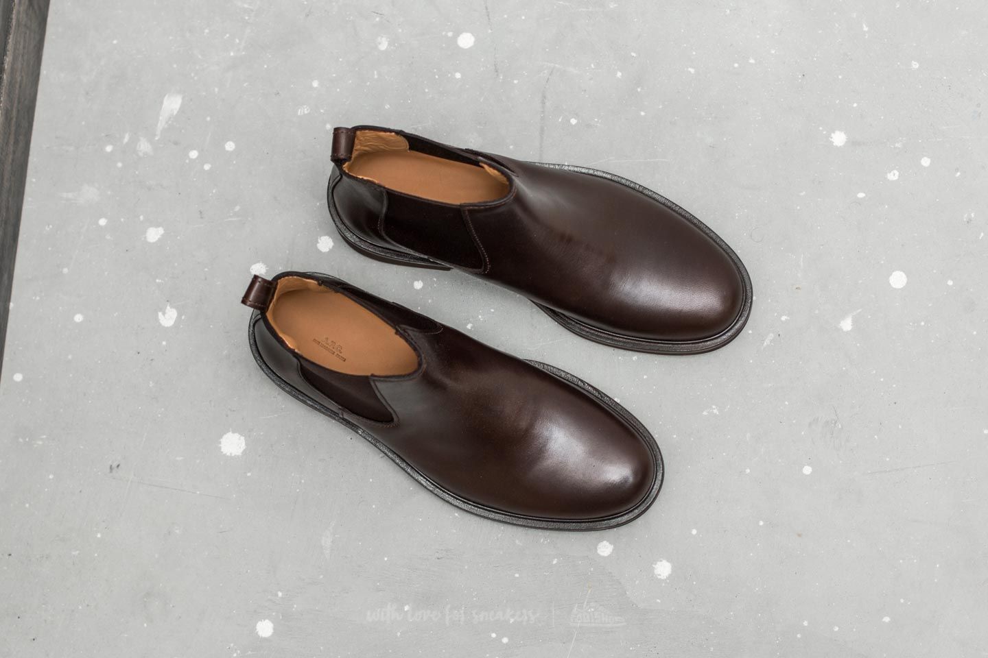 Men's shoes A.P.C. Boots Simeon Cae Marron Fonce