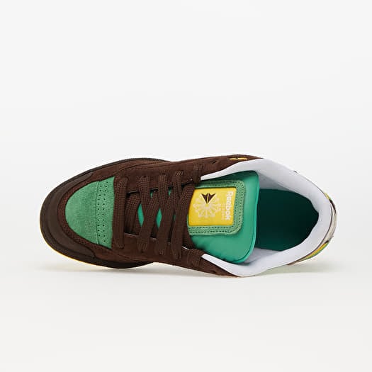 Green and yellow reebok store