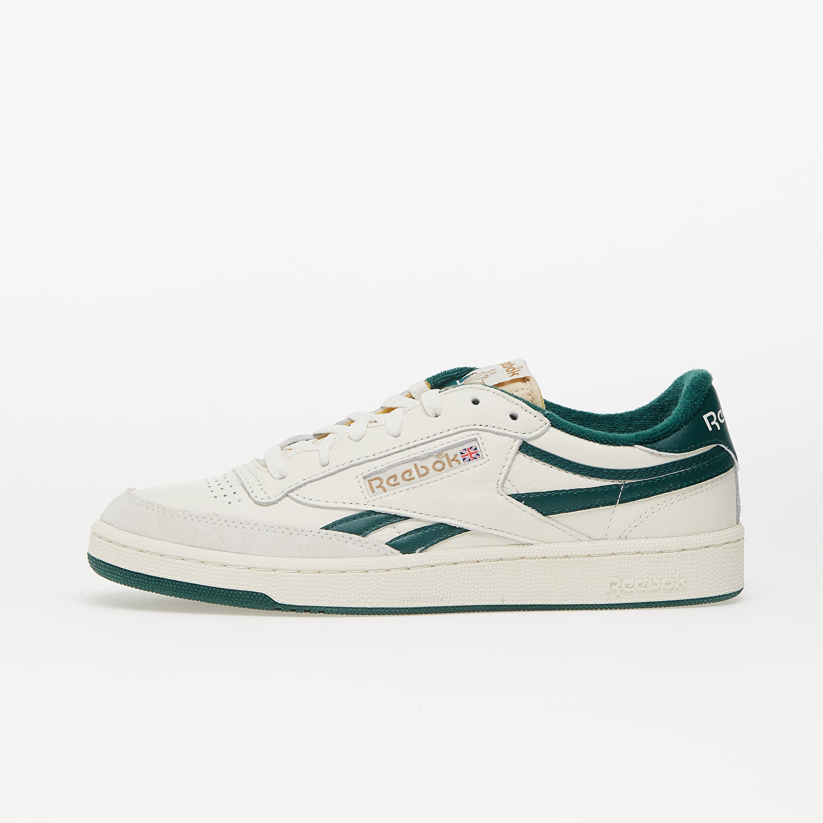 Reebok club sales c chalk green