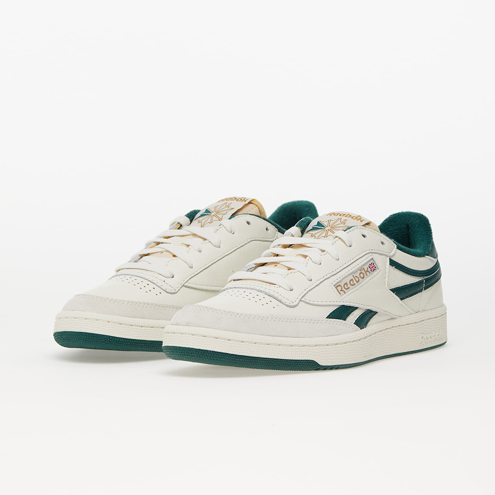 Zapatillas Hombre Reebok Club C Revenge Vintage Vintage Chalk/ Dark Green/ Trek Brown