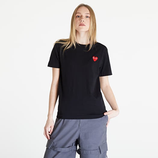 Majice Comme des Garçons PLAY Tee UNISEX Black