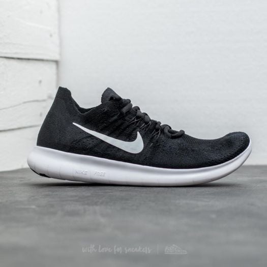 Women s shoes Nike Wmns Free RN Flyknit 2017 Black White Black Footshop