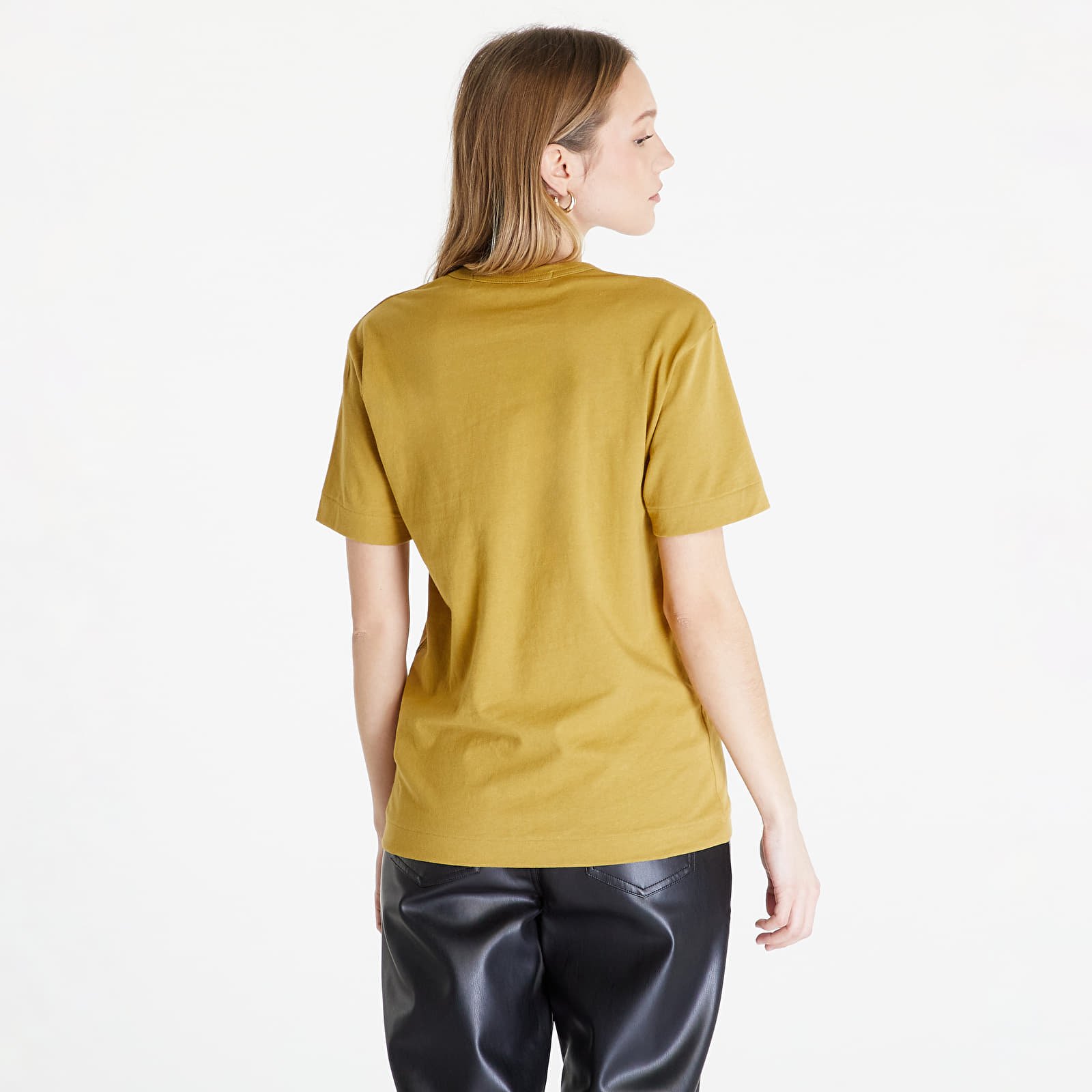 Tričká Comme des Garçons PLAY Heart Logo Tee UNISEX Olive