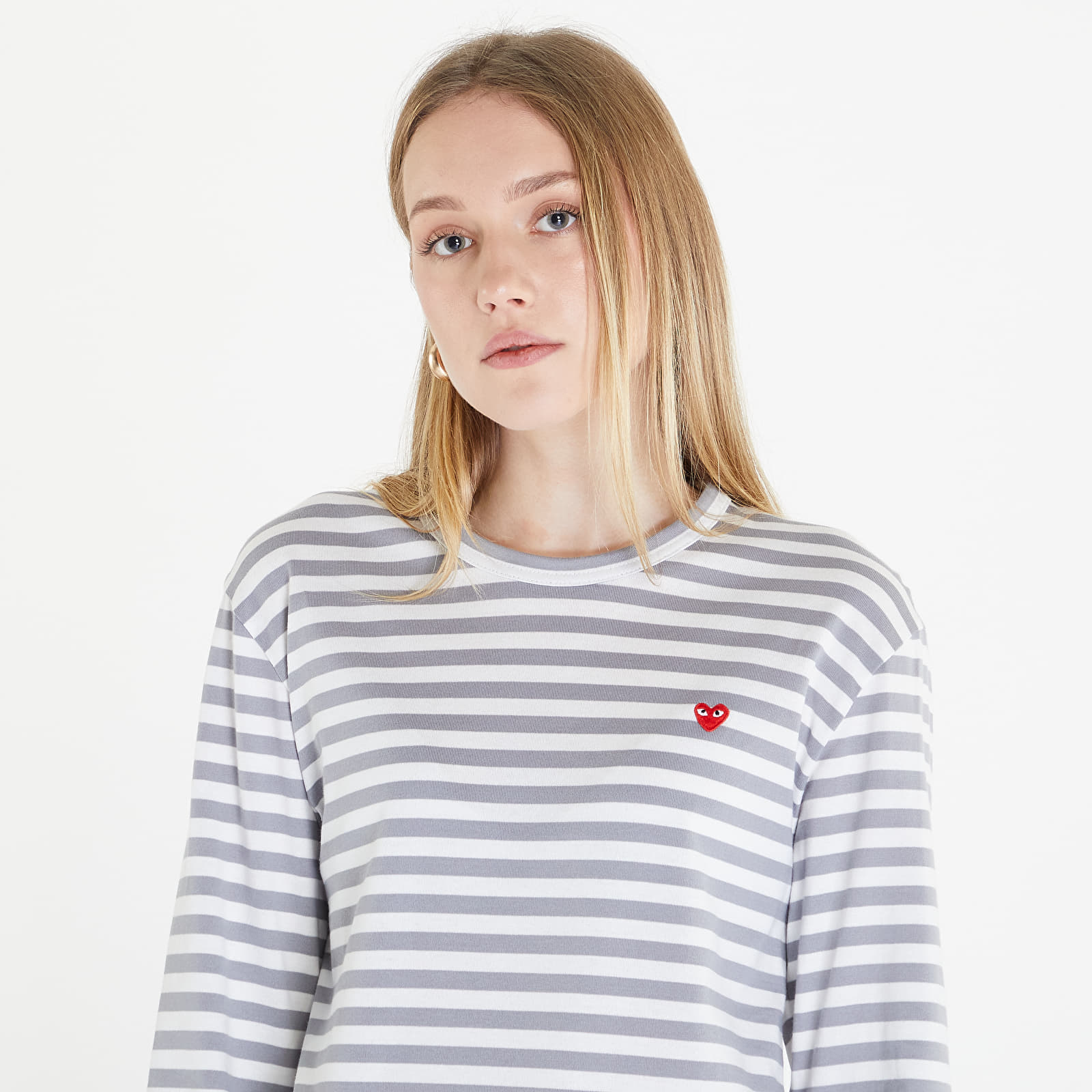 Cdg grey long sleeve new arrivals