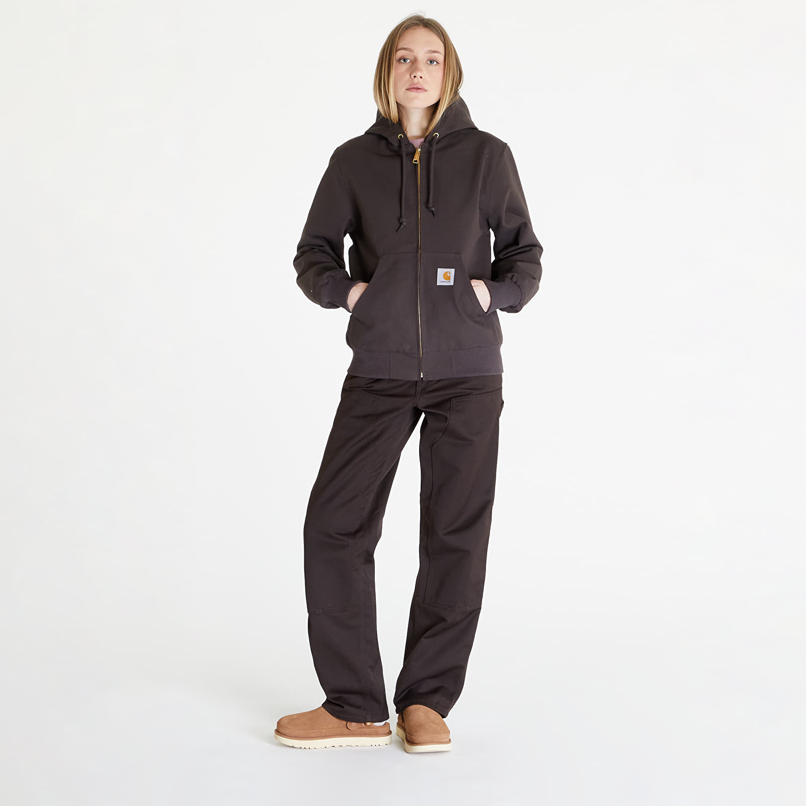 Kurtki Carhartt WIP Active Jacket UNISEX Tobacco Rigid