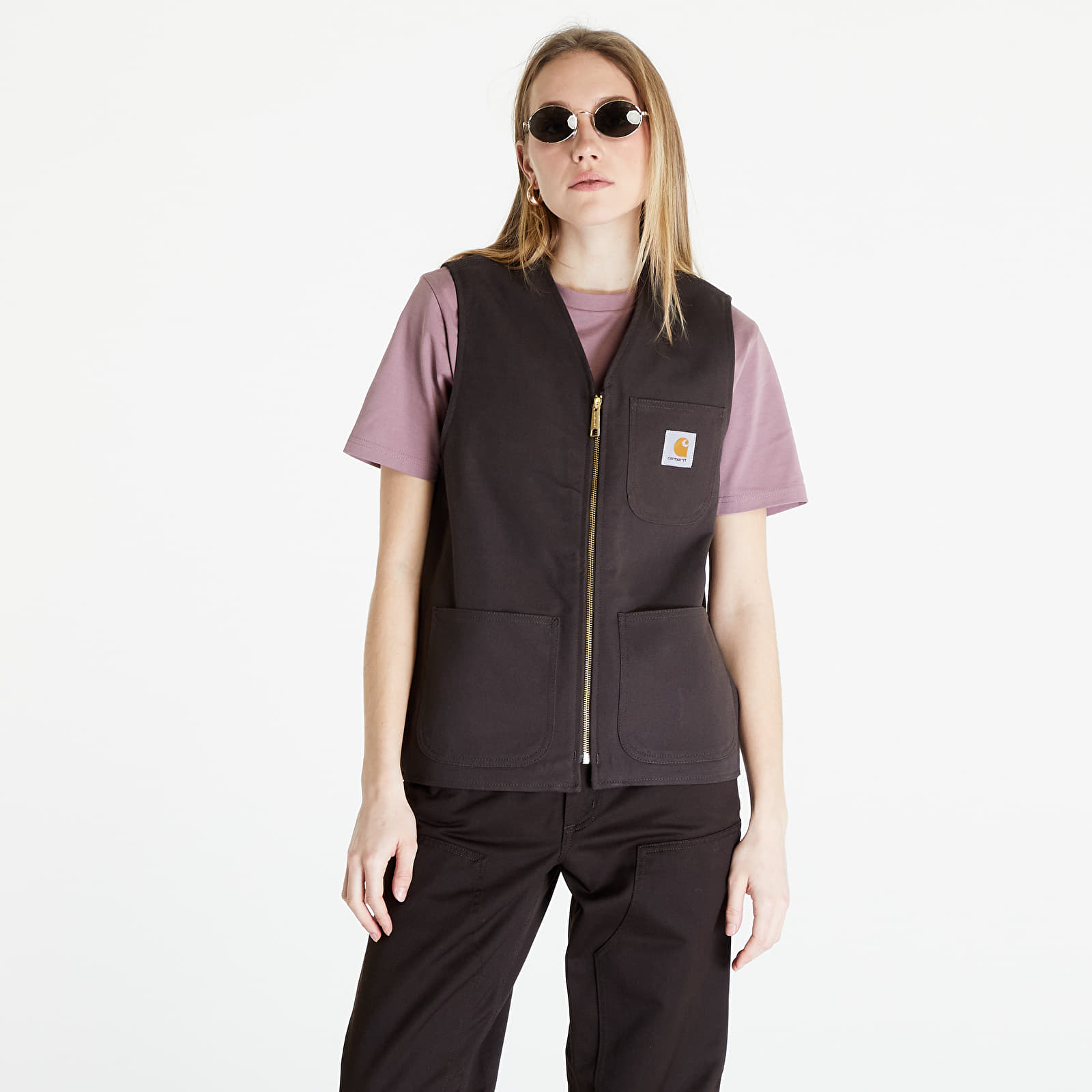Carhartt store vest tobacco