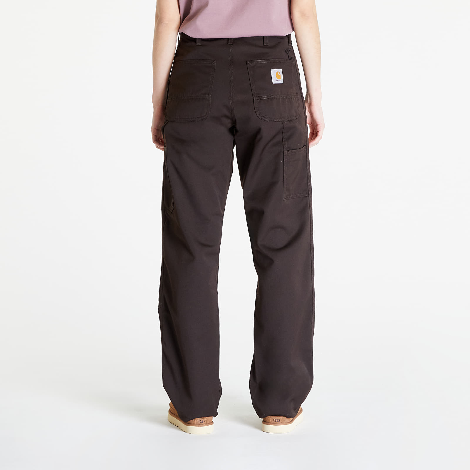 Nadrágok Carhartt WIP Double Knee Pant UNISEX Tobacco Rinsed