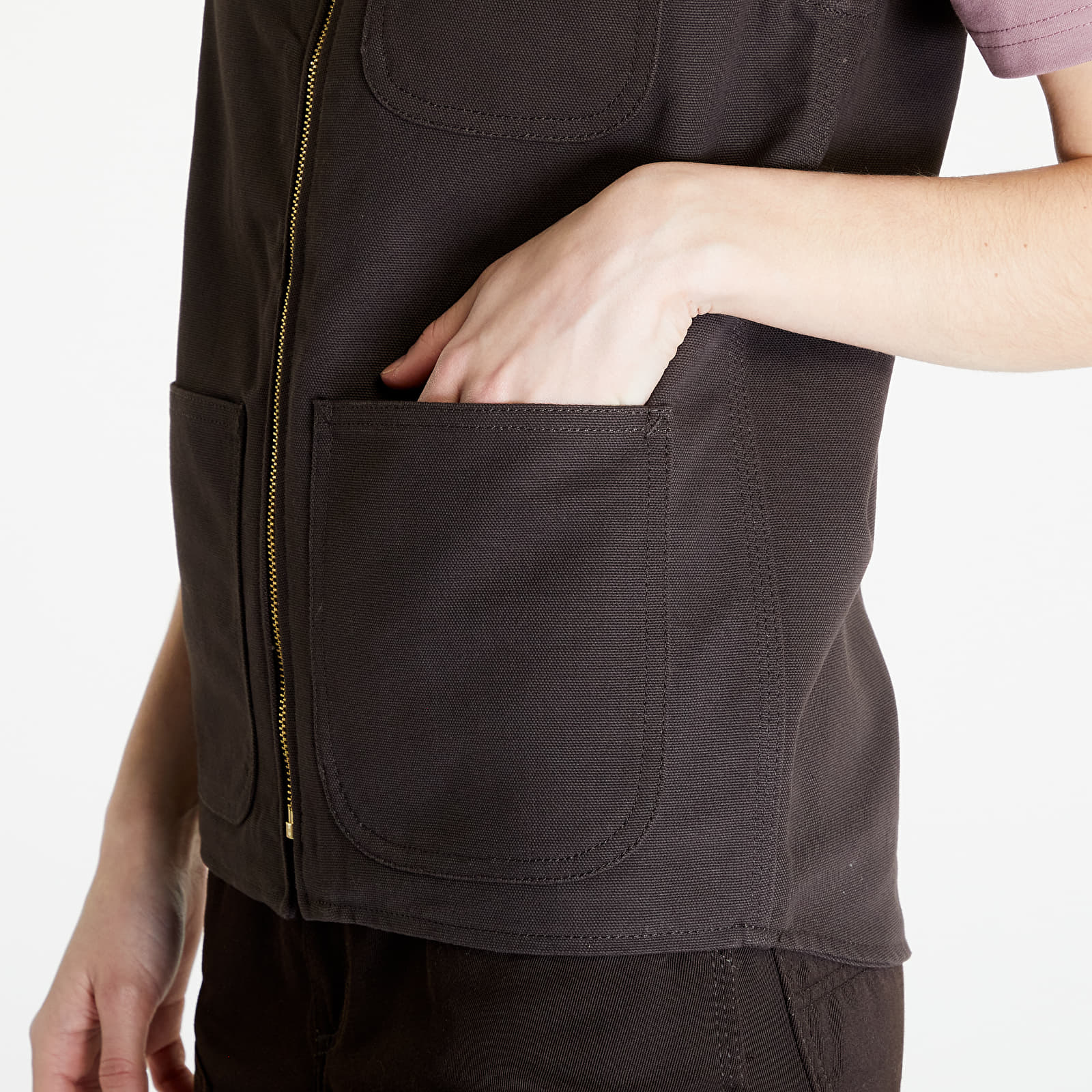 Veste Carhartt WIP Arbor Vest UNISEX Tobacco Rigid
