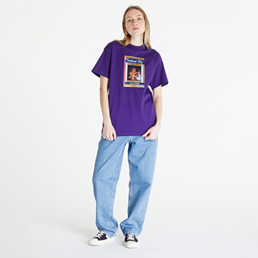 T shirts Carhartt WIP S S Cheap Thrills T Shirt UNISEX Tyrian