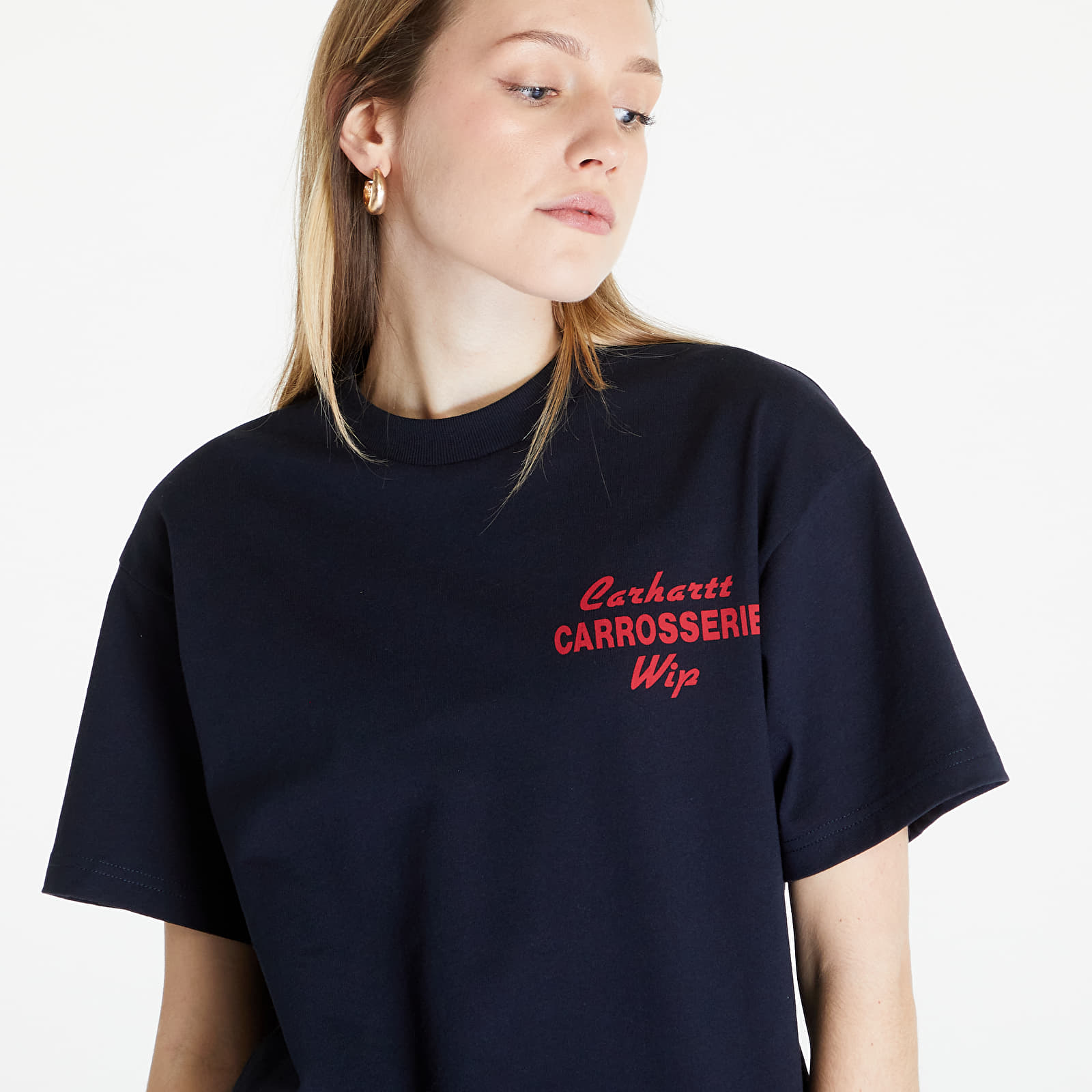 Тениски Carhartt WIP S/S Mechanics T-Shirt UNISEX Dark Navy