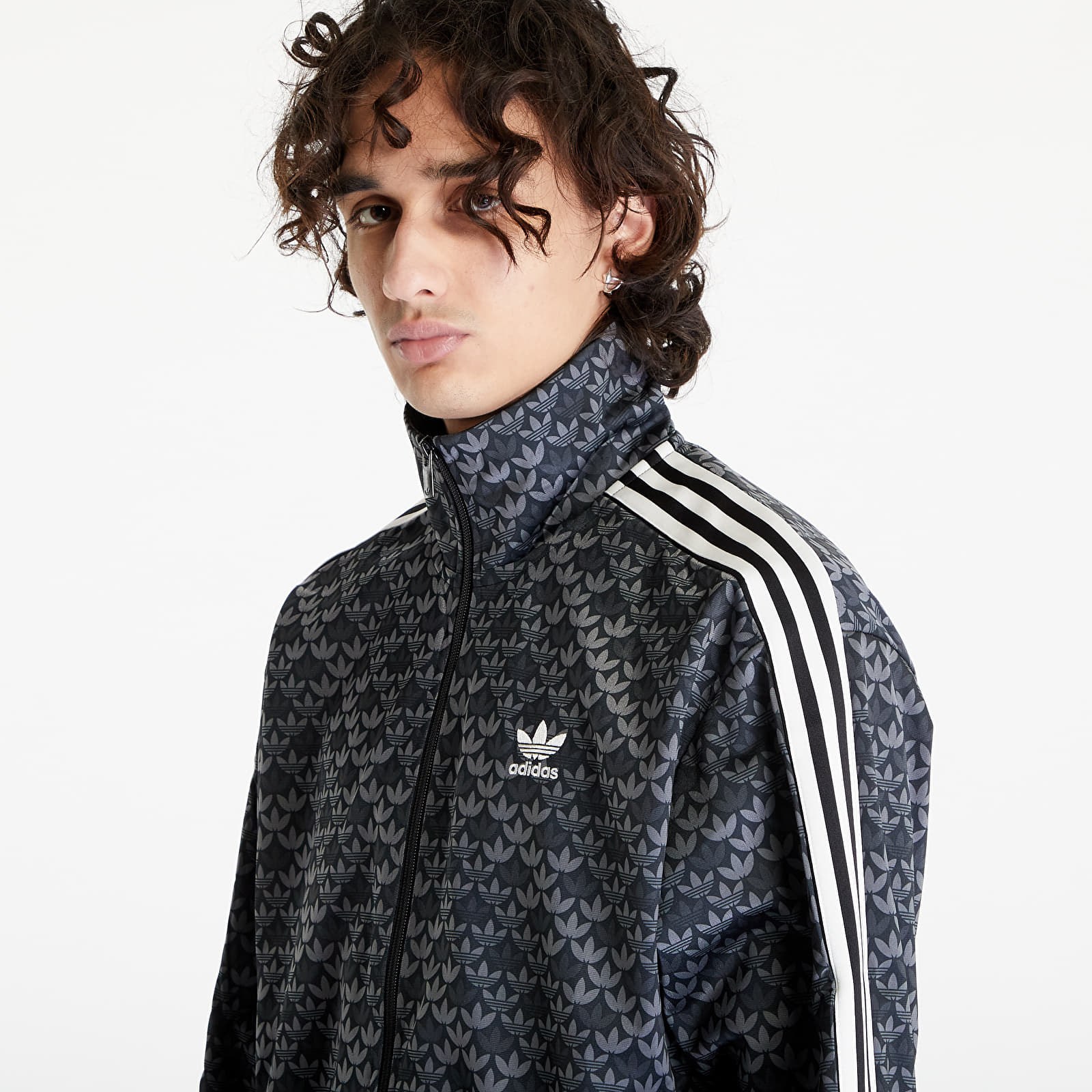 Hanorace adidas Football Classic Mono Track Top Black