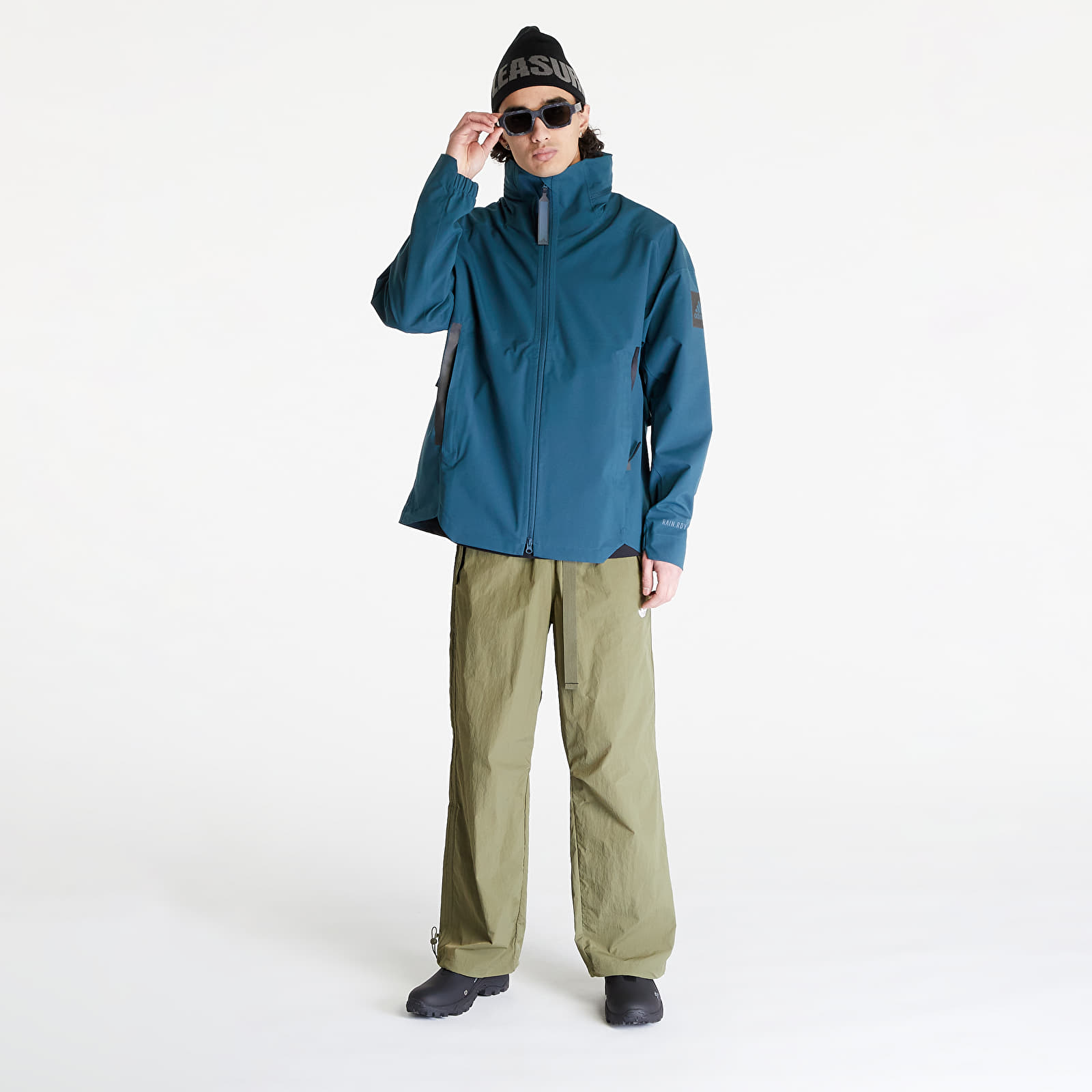 Impermeabile adidas Myshelter RAIN.RDY Jacket Arctic Night