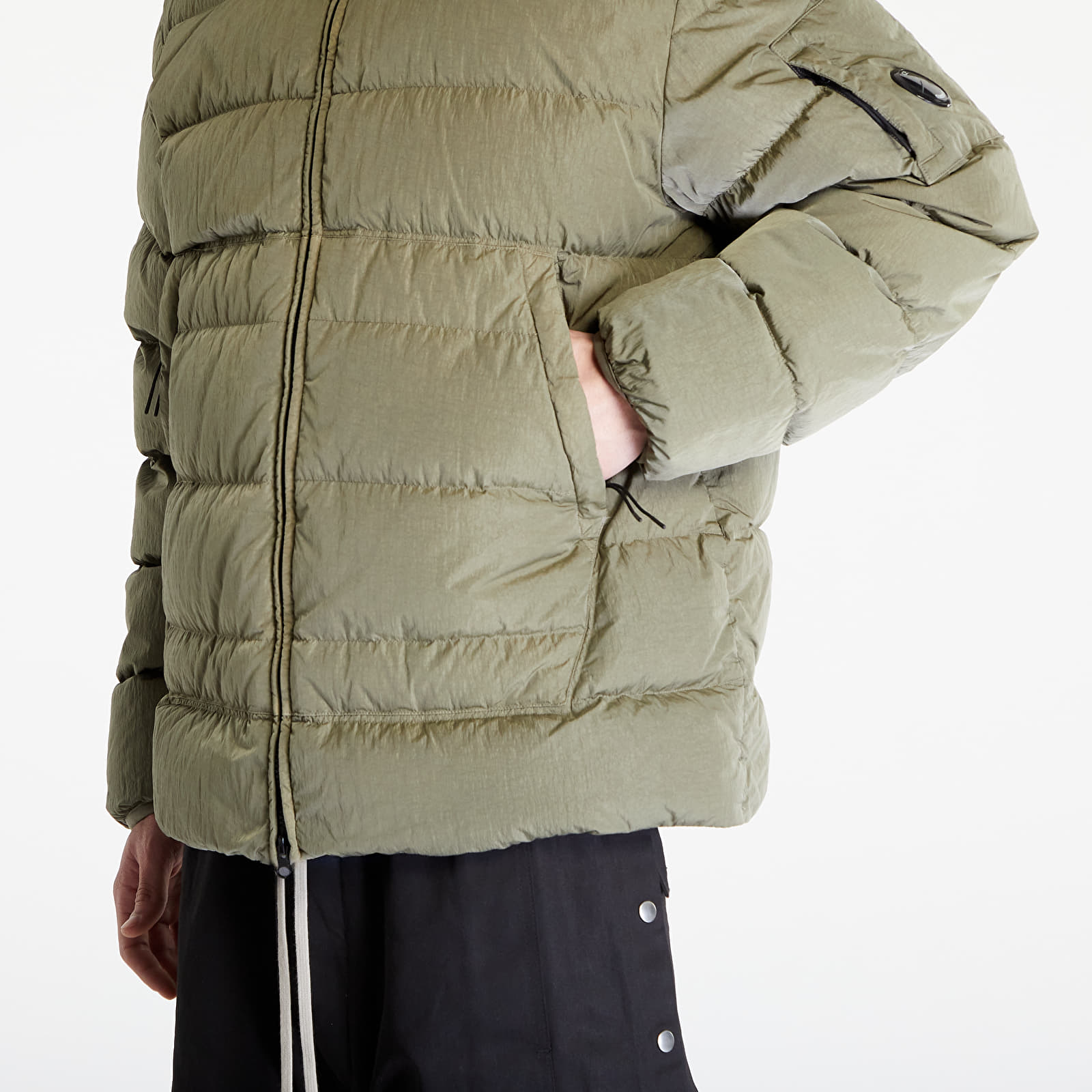 Geci C.P. Company Eco-Chrome R Down Jacket Silver Sage