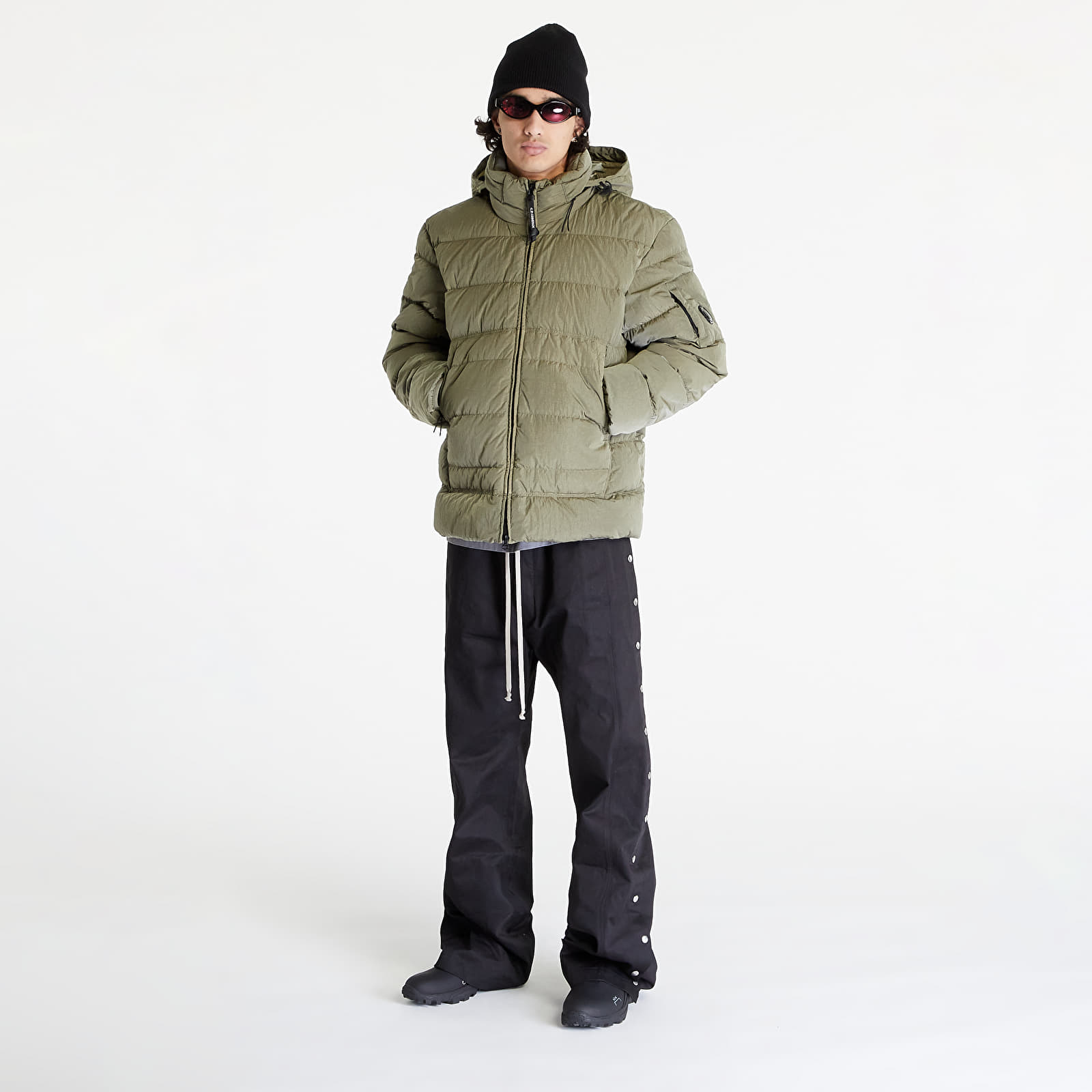 Geci C.P. Company Eco-Chrome R Down Jacket Silver Sage
