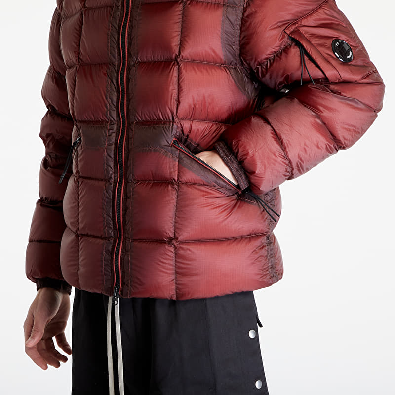 Geci C.P. Company D.D. Shell Concealable Hood Down Jacket Ketchup