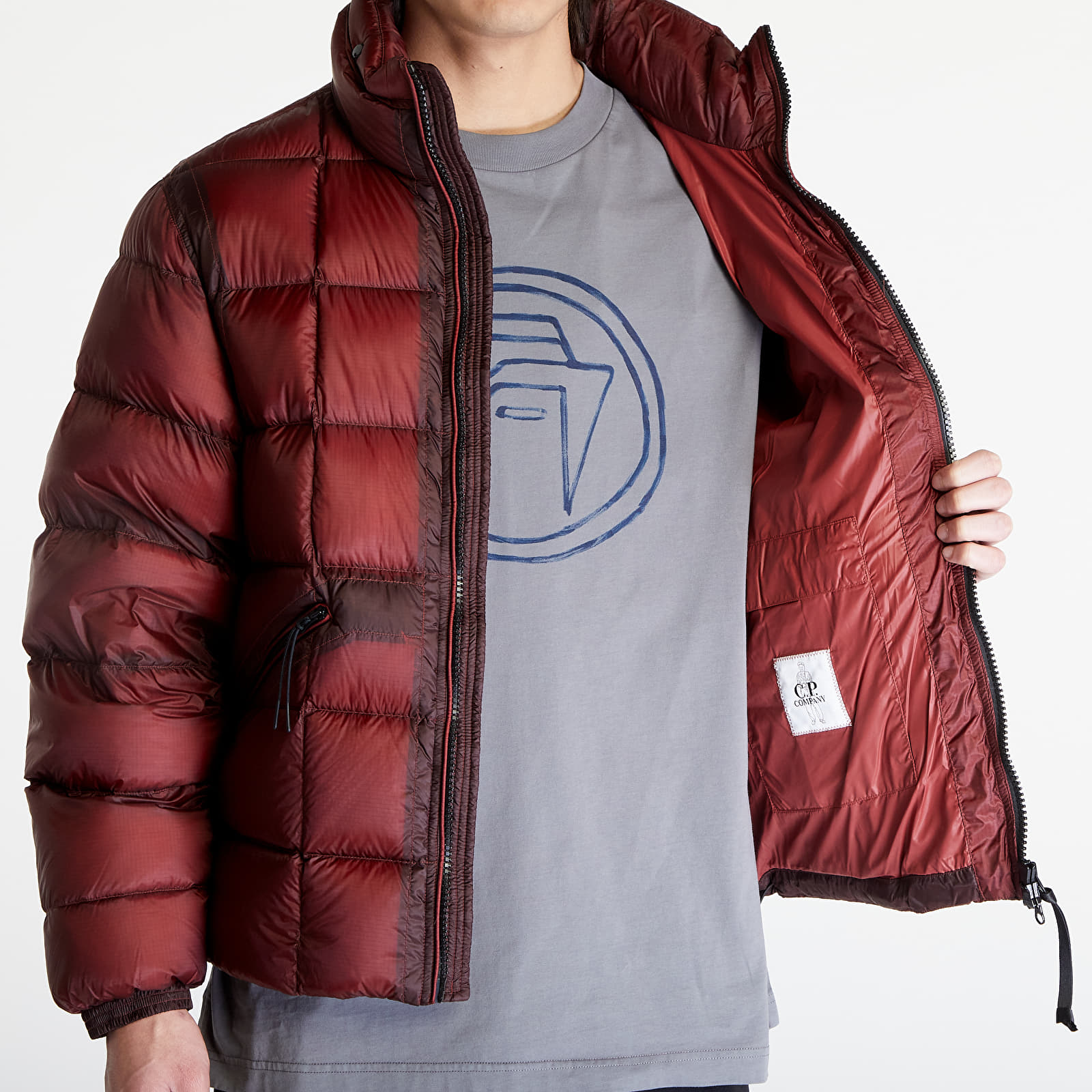 Cp company shell down jacket on sale