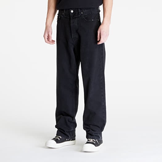 Džíny Ambush Waist Detail Denim Pants Black/ No Color