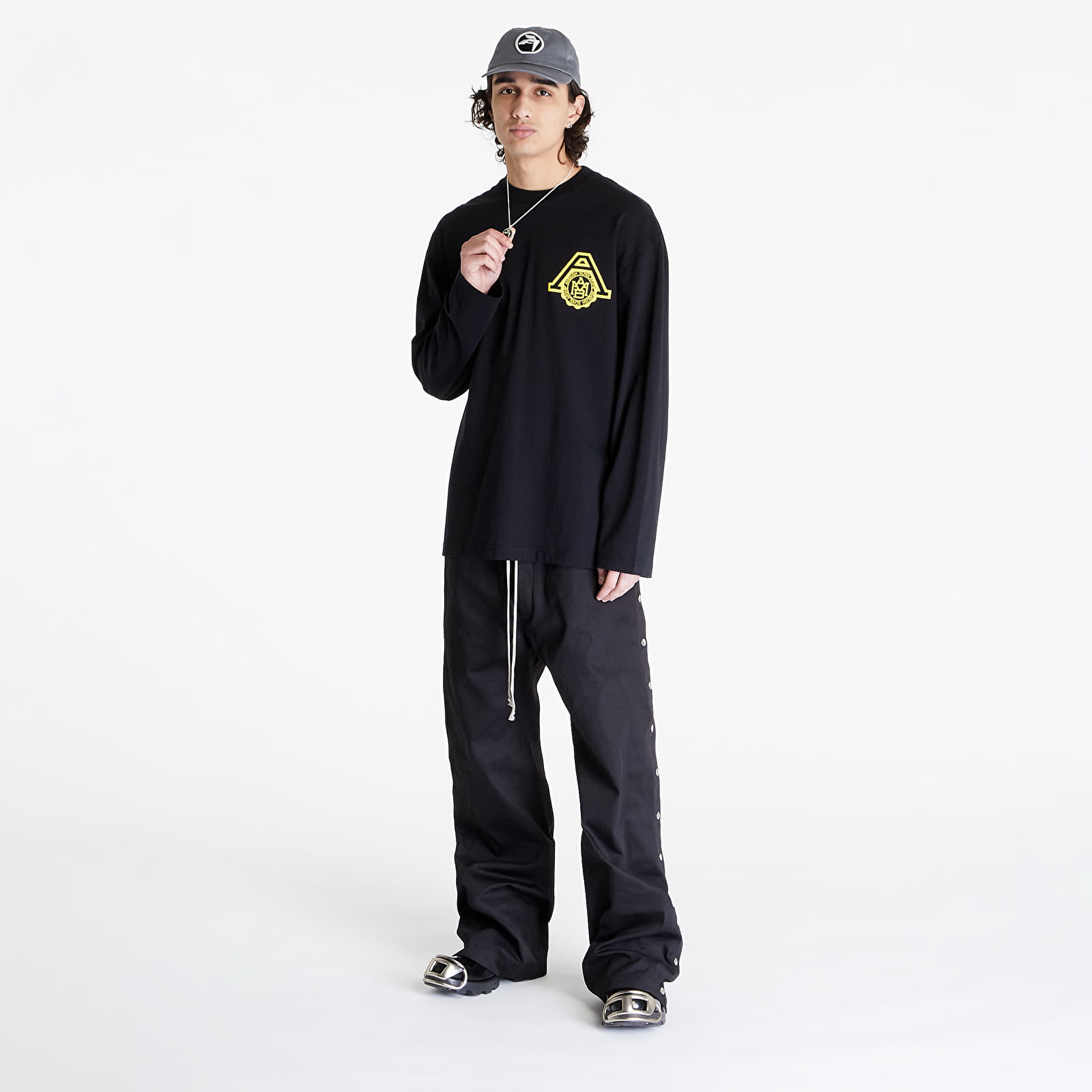 Μπλούζες Ambush Scholarship Longsleeve T-Shirt UNISEX Tap Shoe Yellow