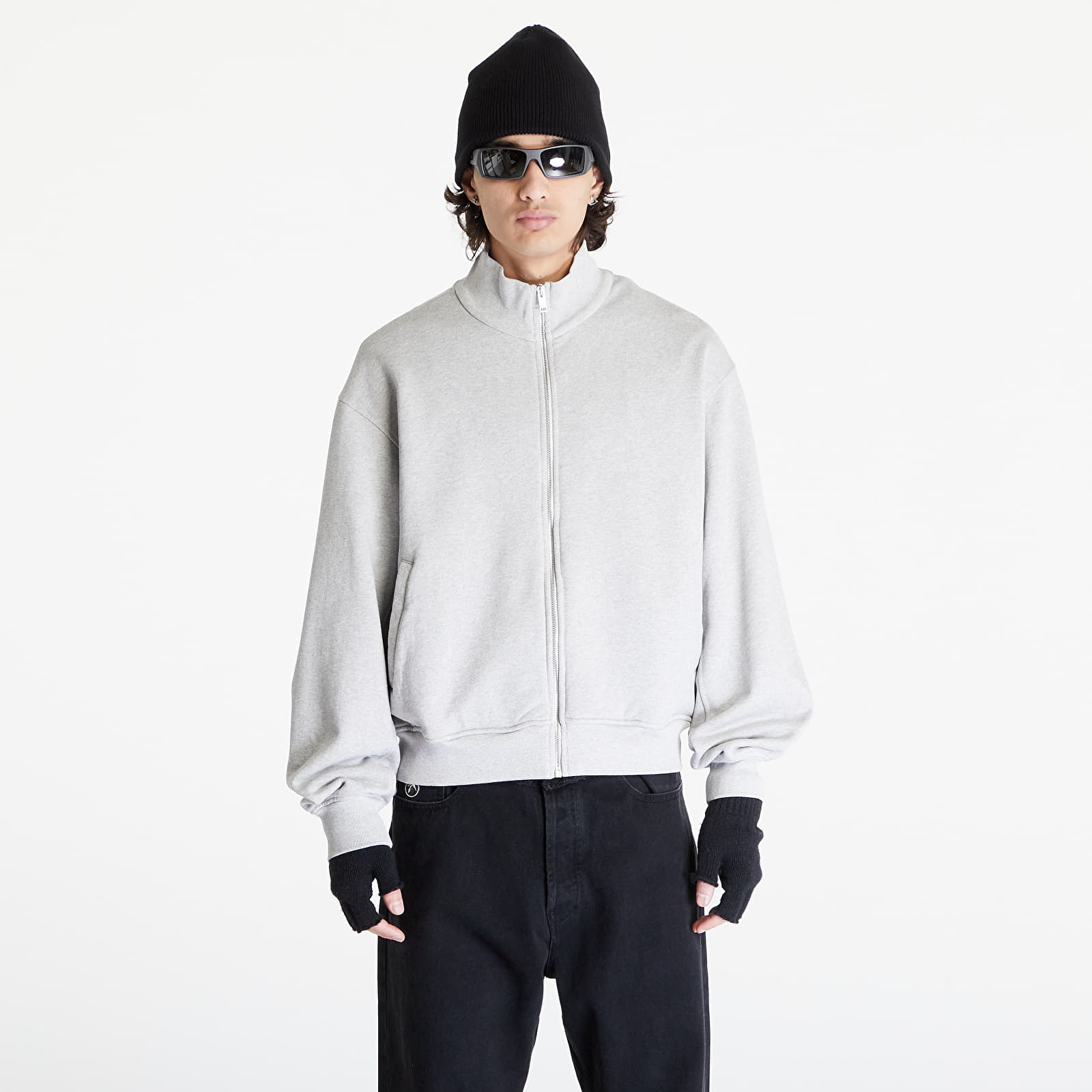 Kapucnis pulóverek és pulcsik Ambush Graphic Tracksuit Sweatshirt UNISEX Light Grey Blanc
