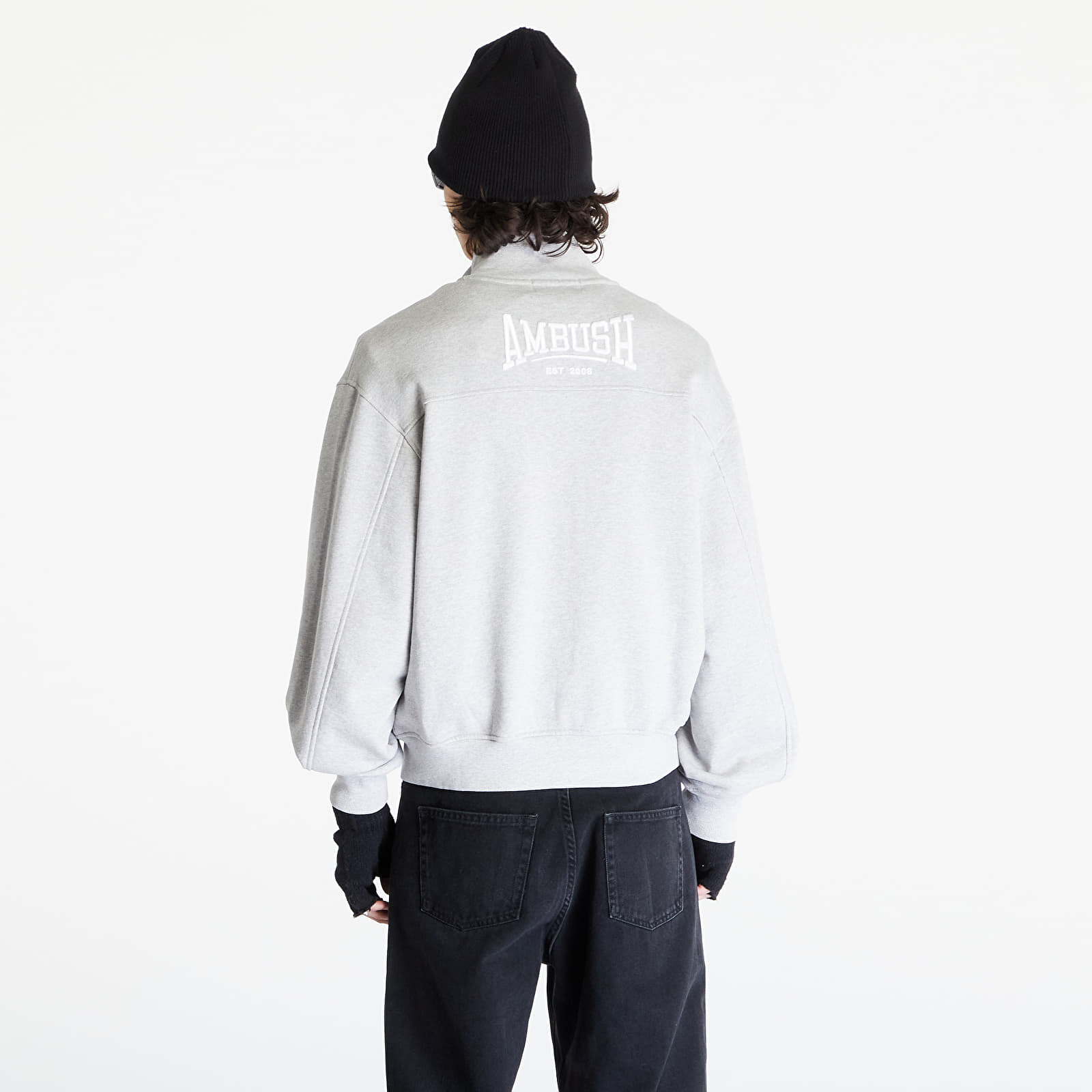 Kapucnis pulóverek és pulcsik Ambush Graphic Tracksuit Sweatshirt UNISEX Light Grey Blanc