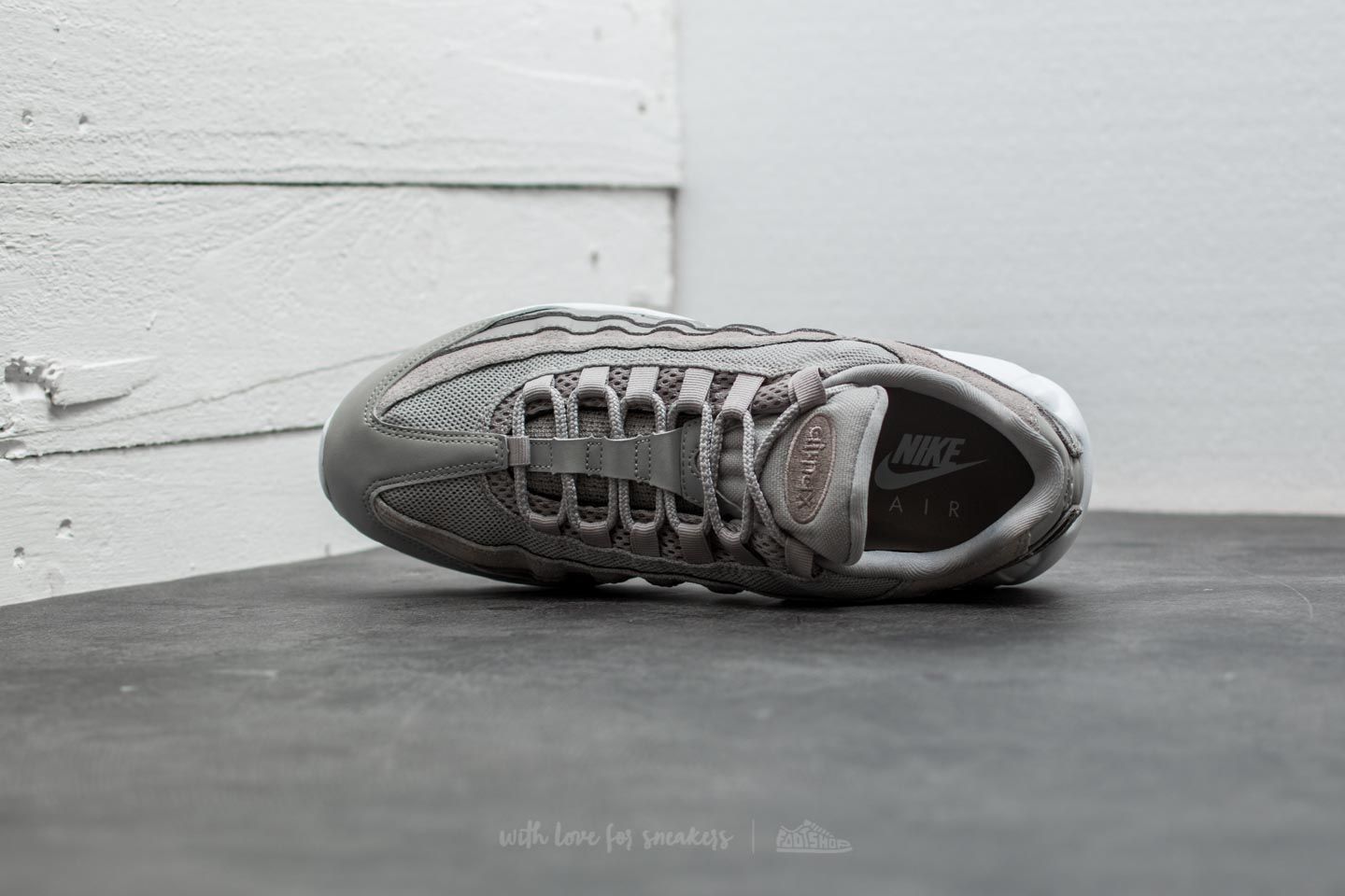Vyriška avalynė Nike Air Max 95 Premium Cobblestone/ Cobblestone-White