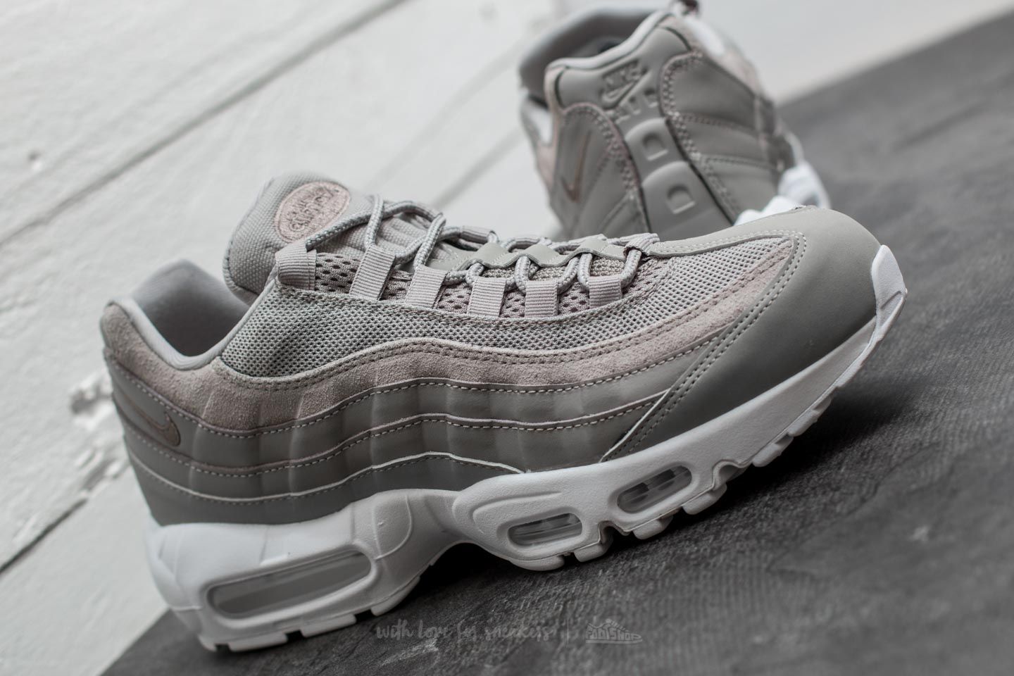 Vyriška avalynė Nike Air Max 95 Premium Cobblestone/ Cobblestone-White