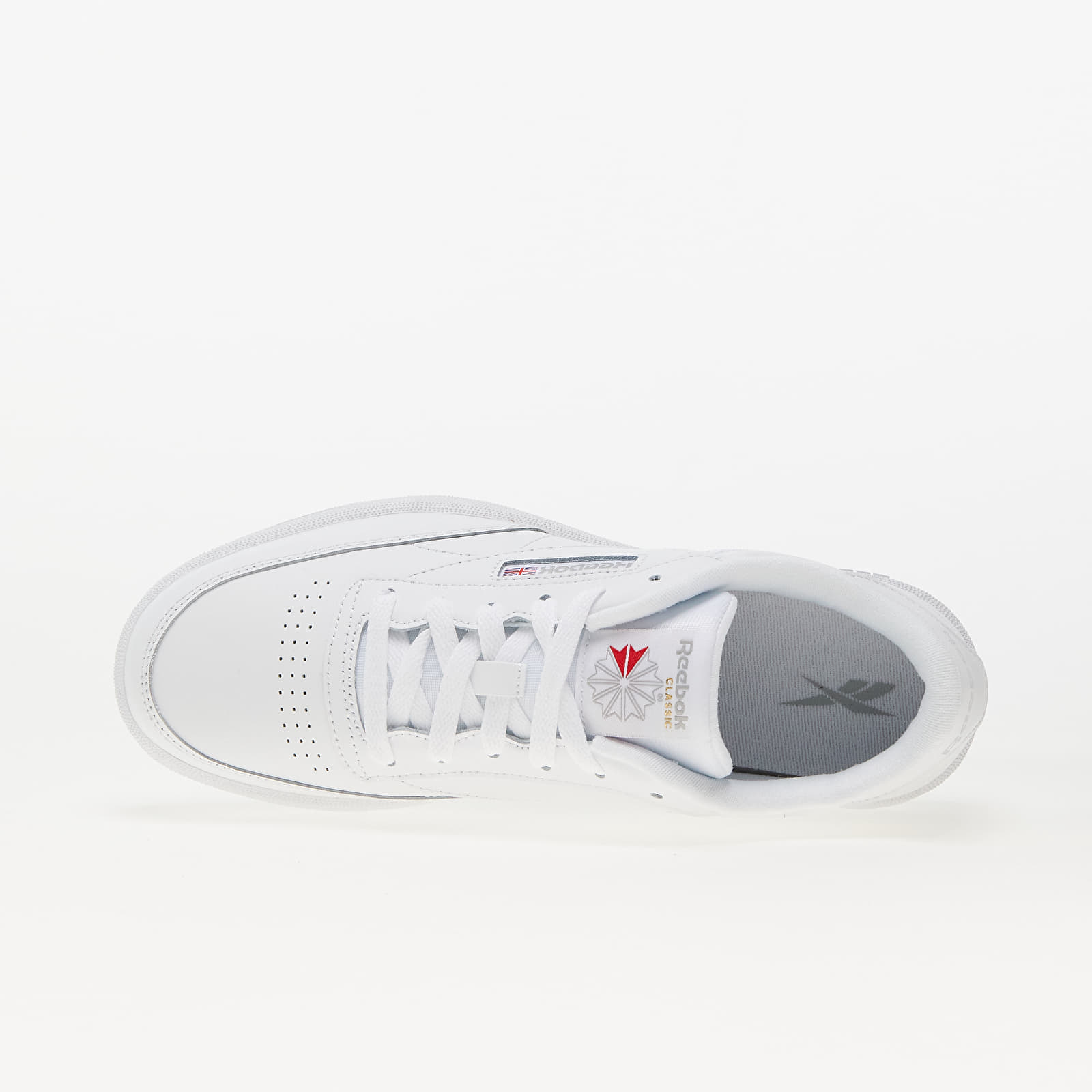 Männer Reebok Club C White/ Sheer Grey-Int