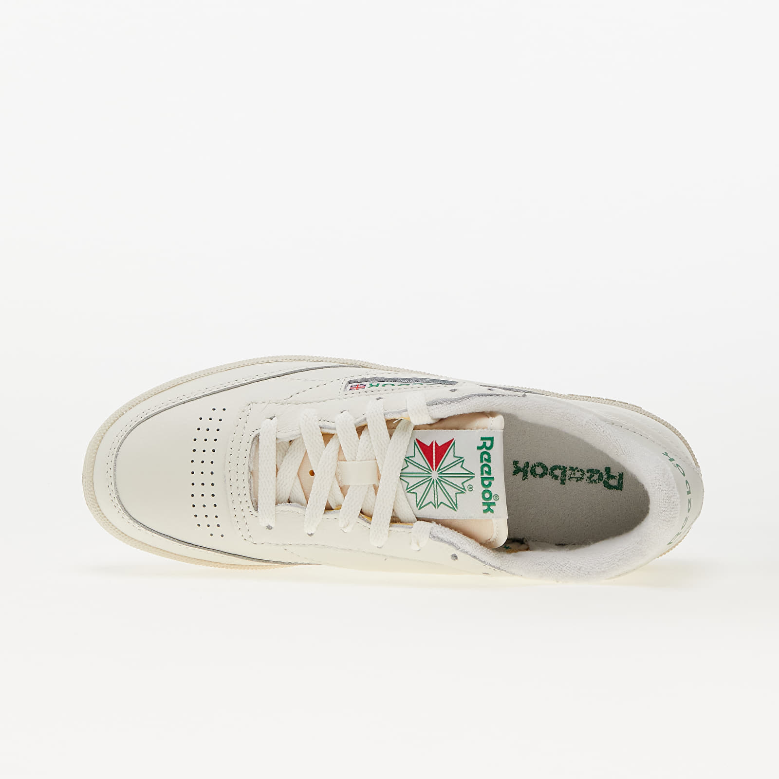 Women's shoes Reebok Club C 85 Vintage Chalk/ Alabaster/ Glen Green