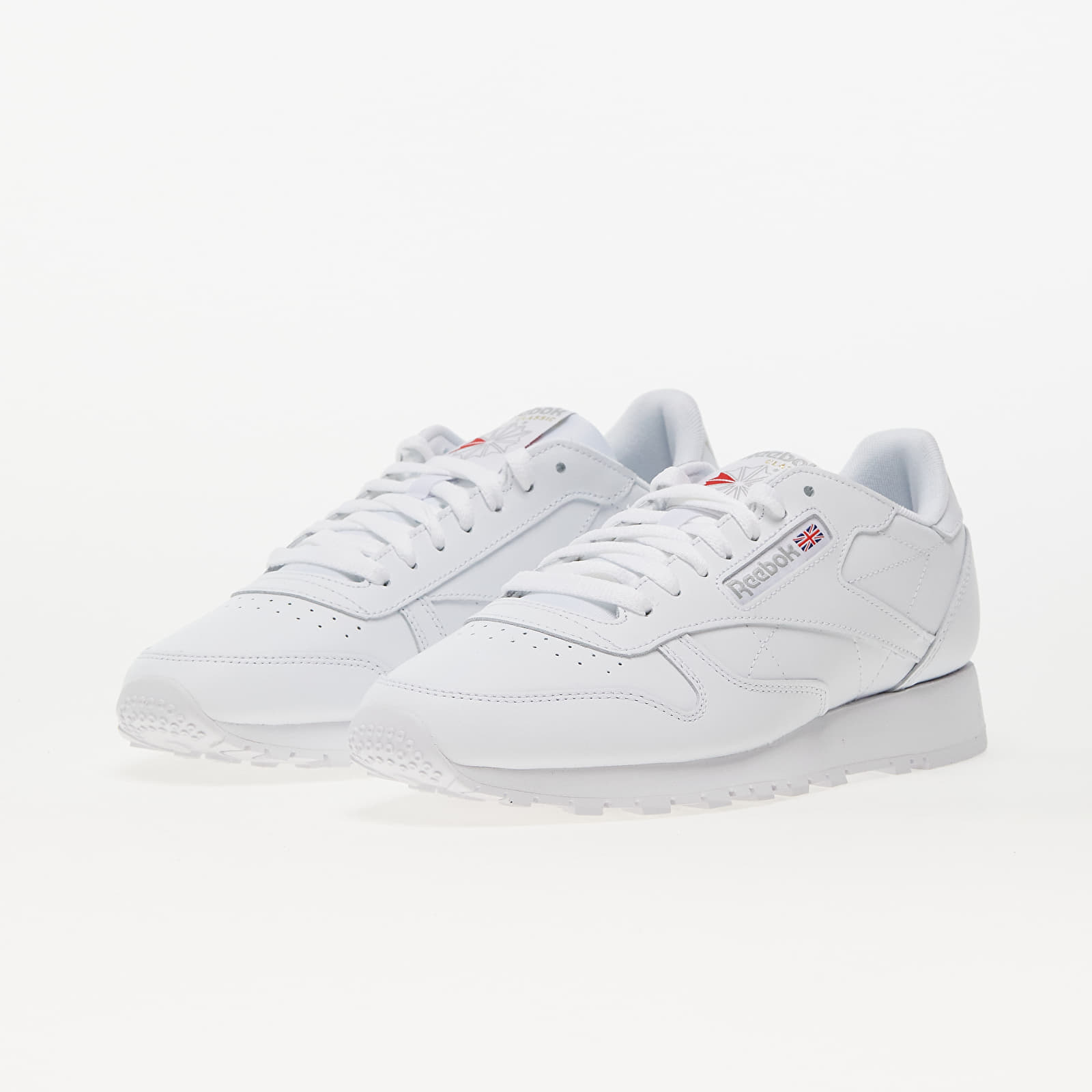 Férfi cipők Reebok Classic Leather Ftw White/ Ftw White/ Pure Grey 3