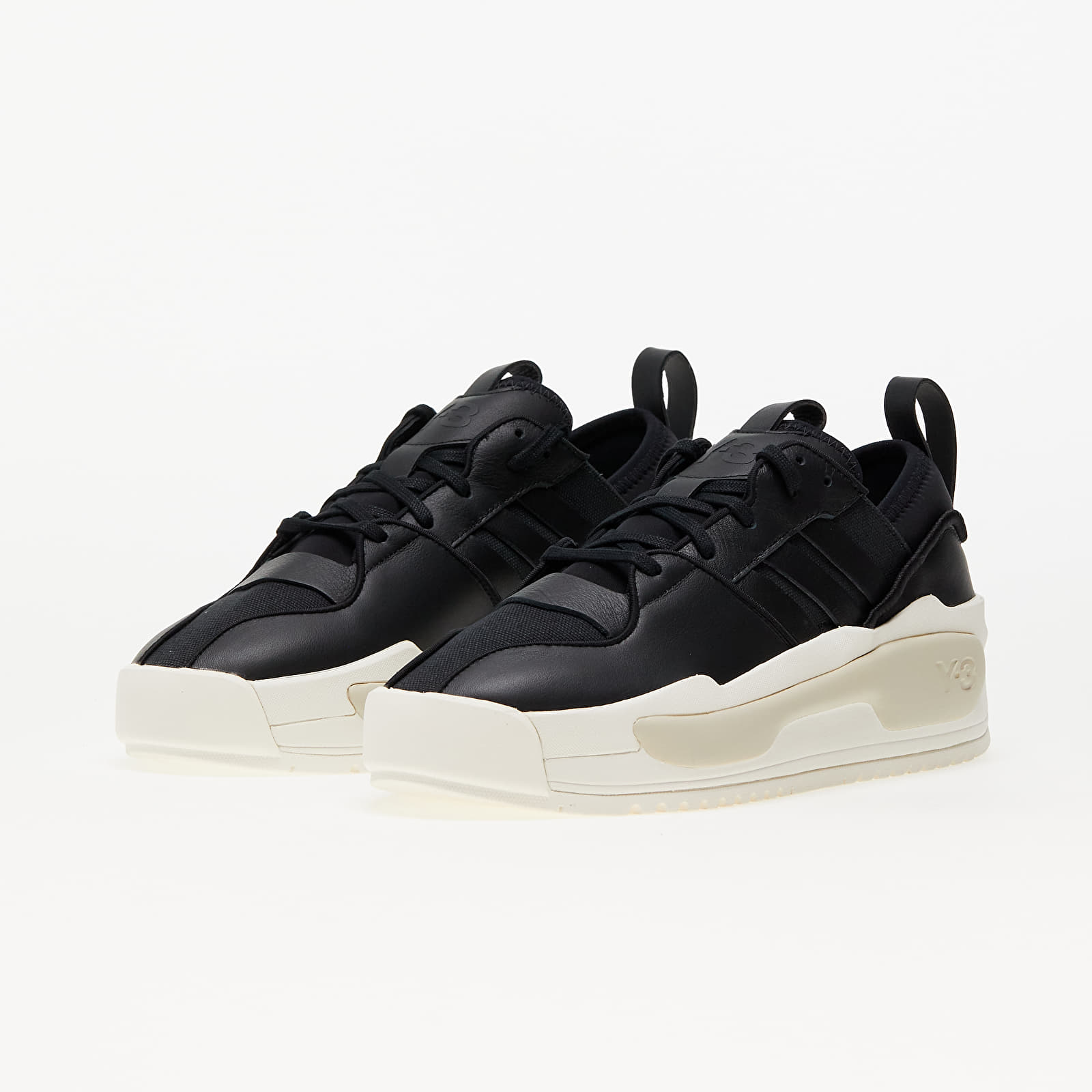 Men's shoes Y-3 Rivalry Black/ Off White/ Clear Brown