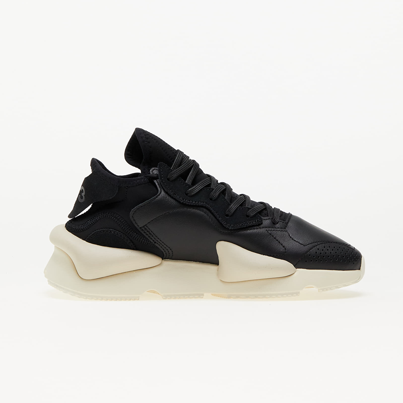 Ανδρικά παπούτσια Y-3 Kaiwa Black/ Off White/ Clear Brown