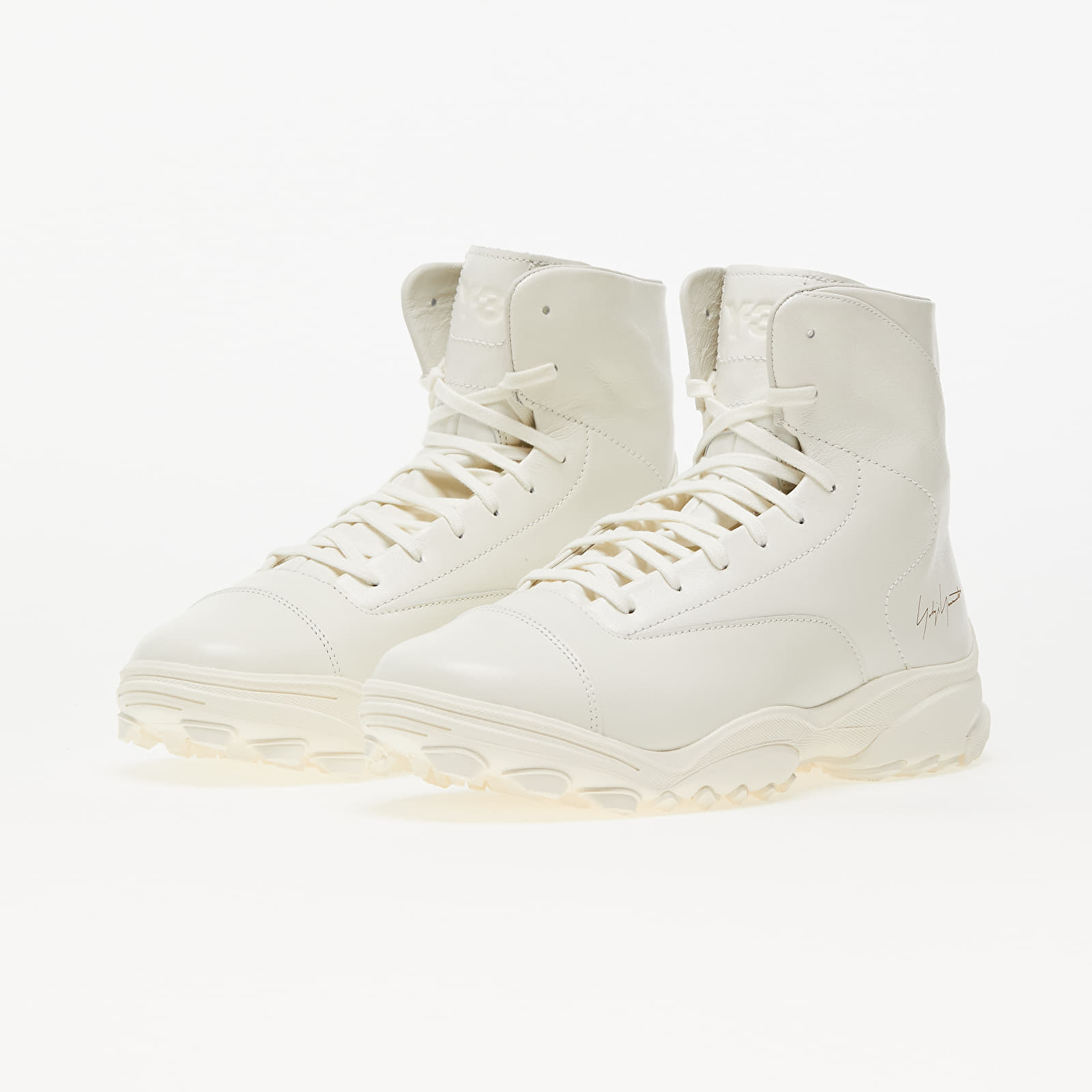Încălțăminte și sneakerși pentru bărbați Y-3 GSG9 Off White/ Off White/ Off White