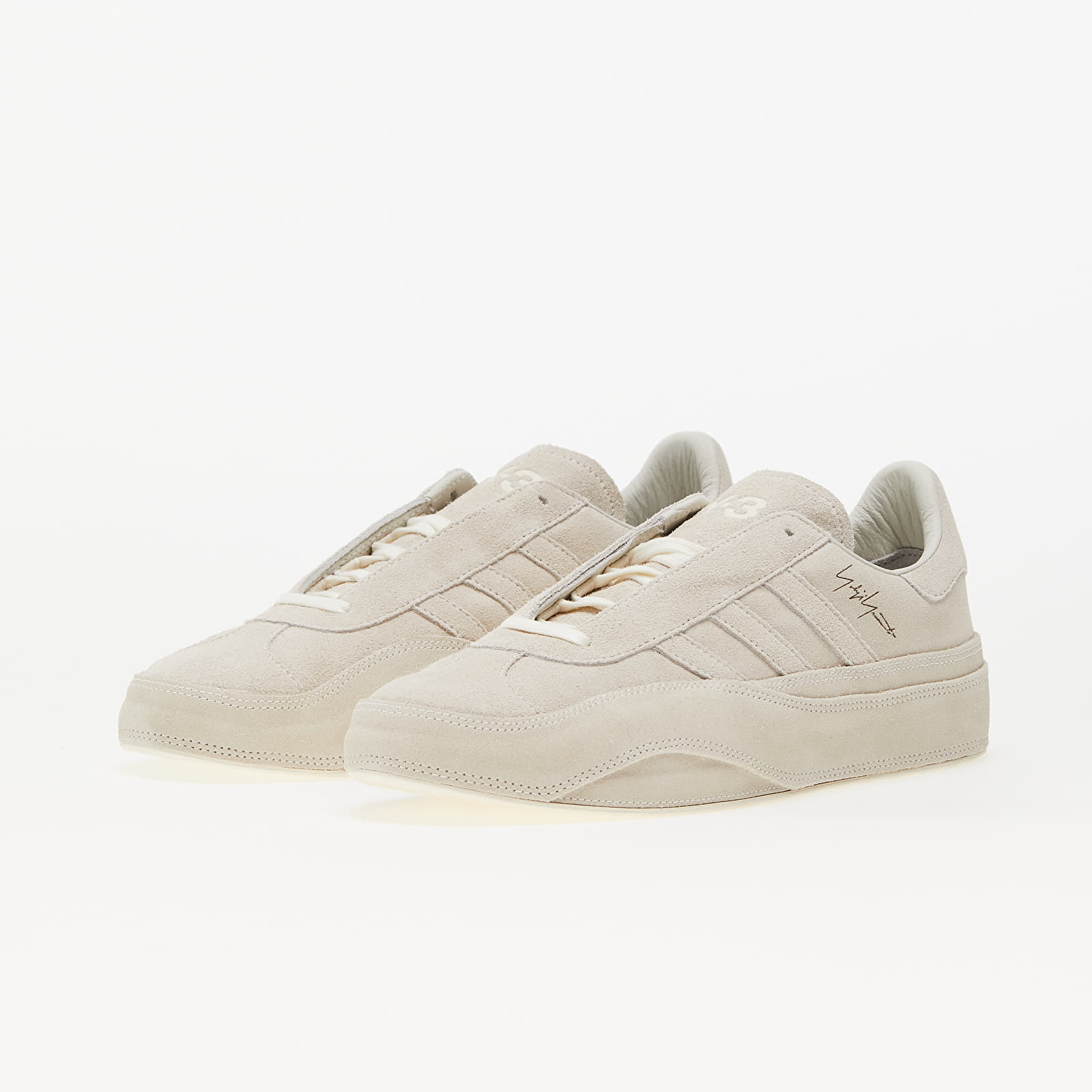 Buty męskie Y-3 Gazelle Off White/ Off White/ Off White