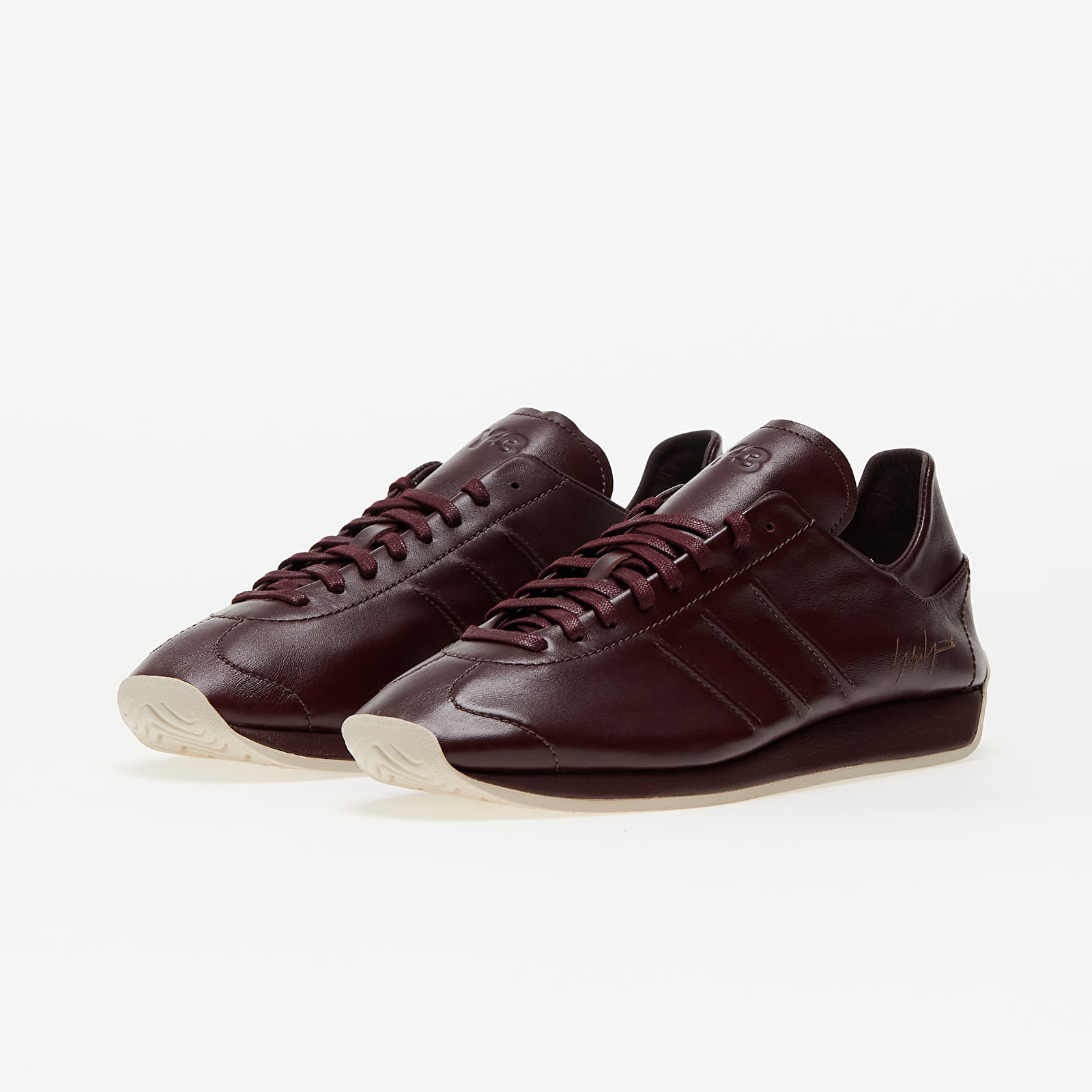 Men's shoes Y-3 Country Shadow Red/ Shadow Red/ Clear Brown