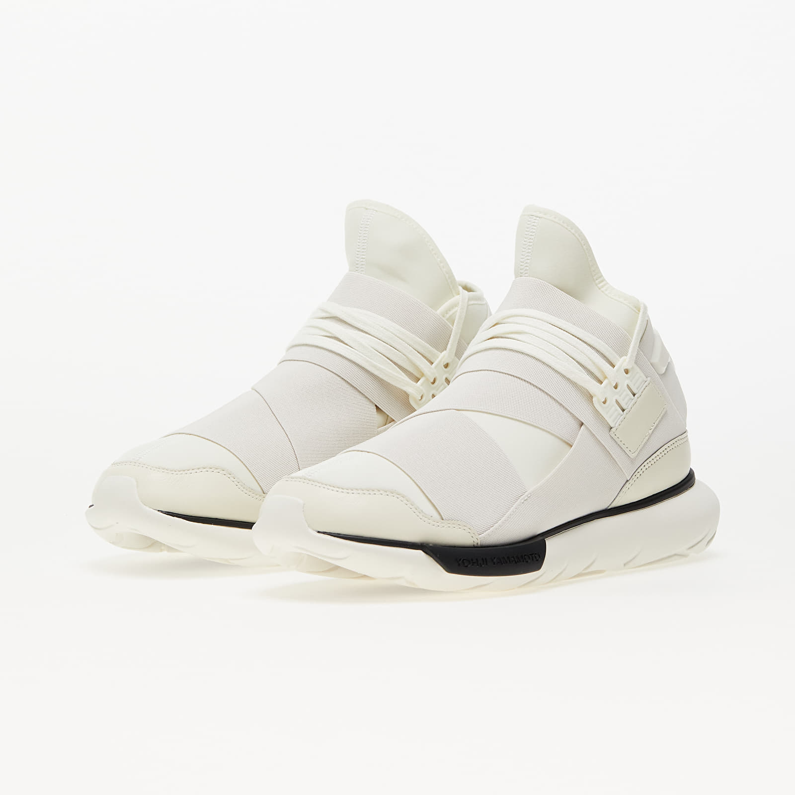Pánske tenisky a topánky Y-3 Qasa Off White/ Crew White/ Black
